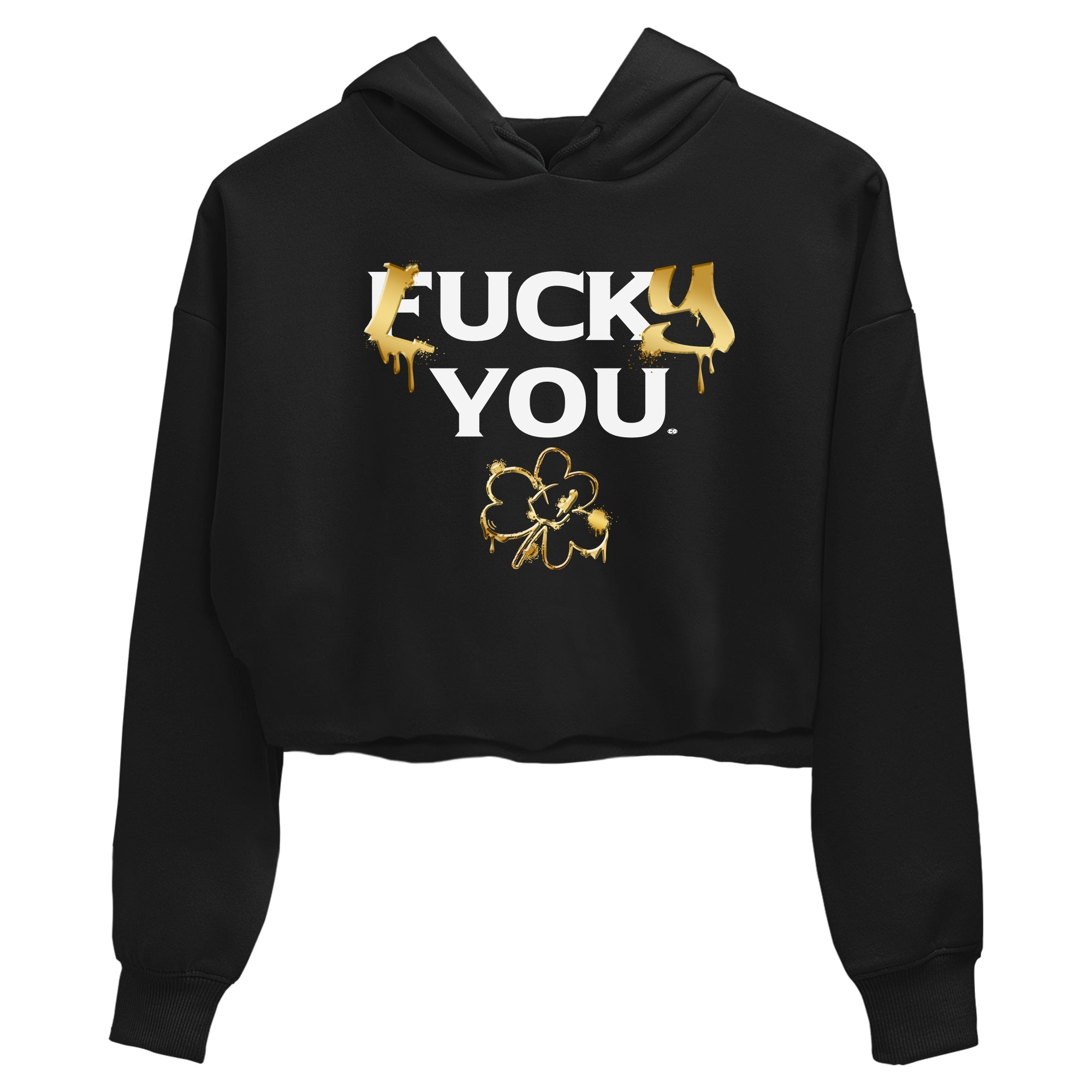 Lucky You snkmatch Women's Top - Air Jordan 1 Black Metallic Gold