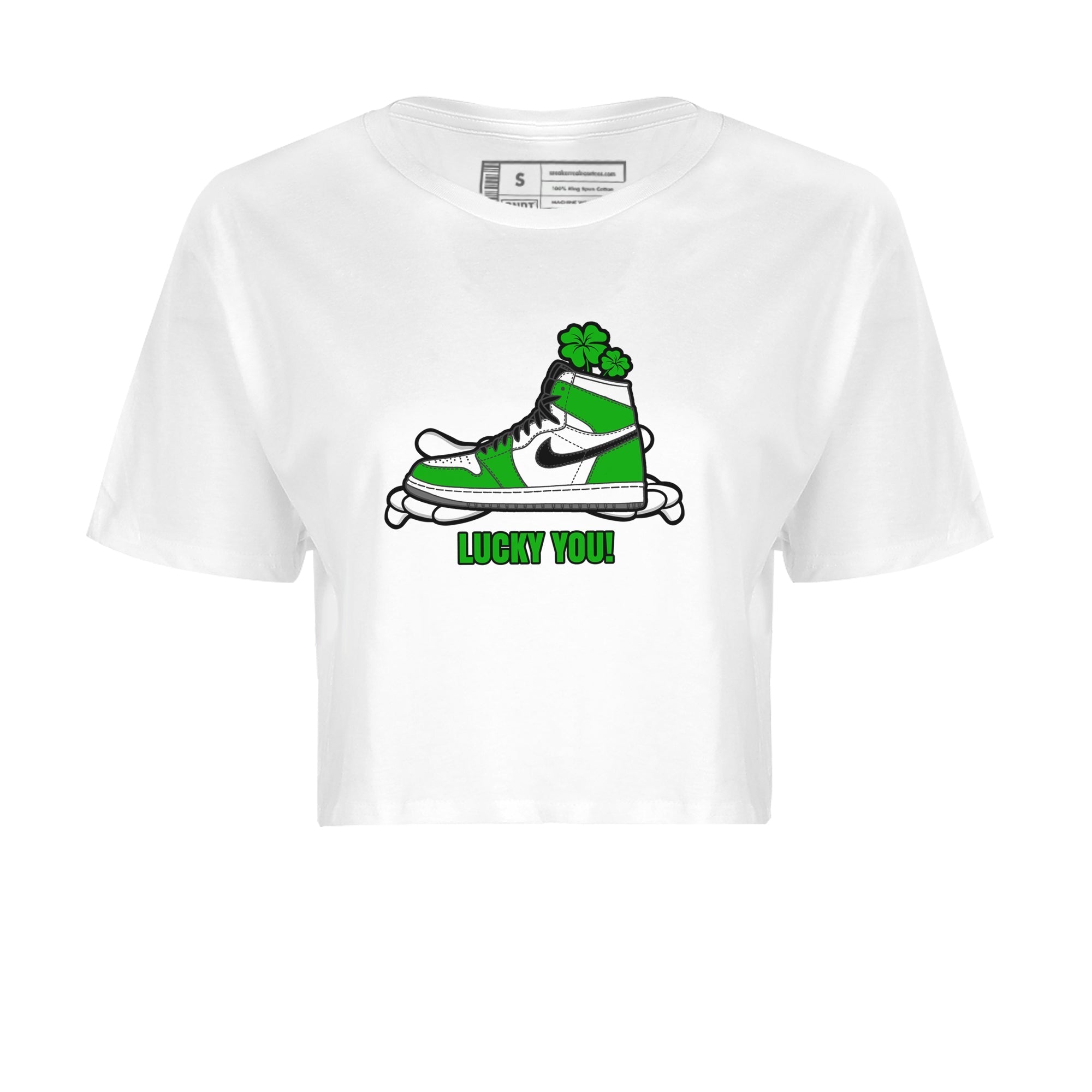 Lucky You snkmatch Women's Top - Air Jordan 1 Lucky Green