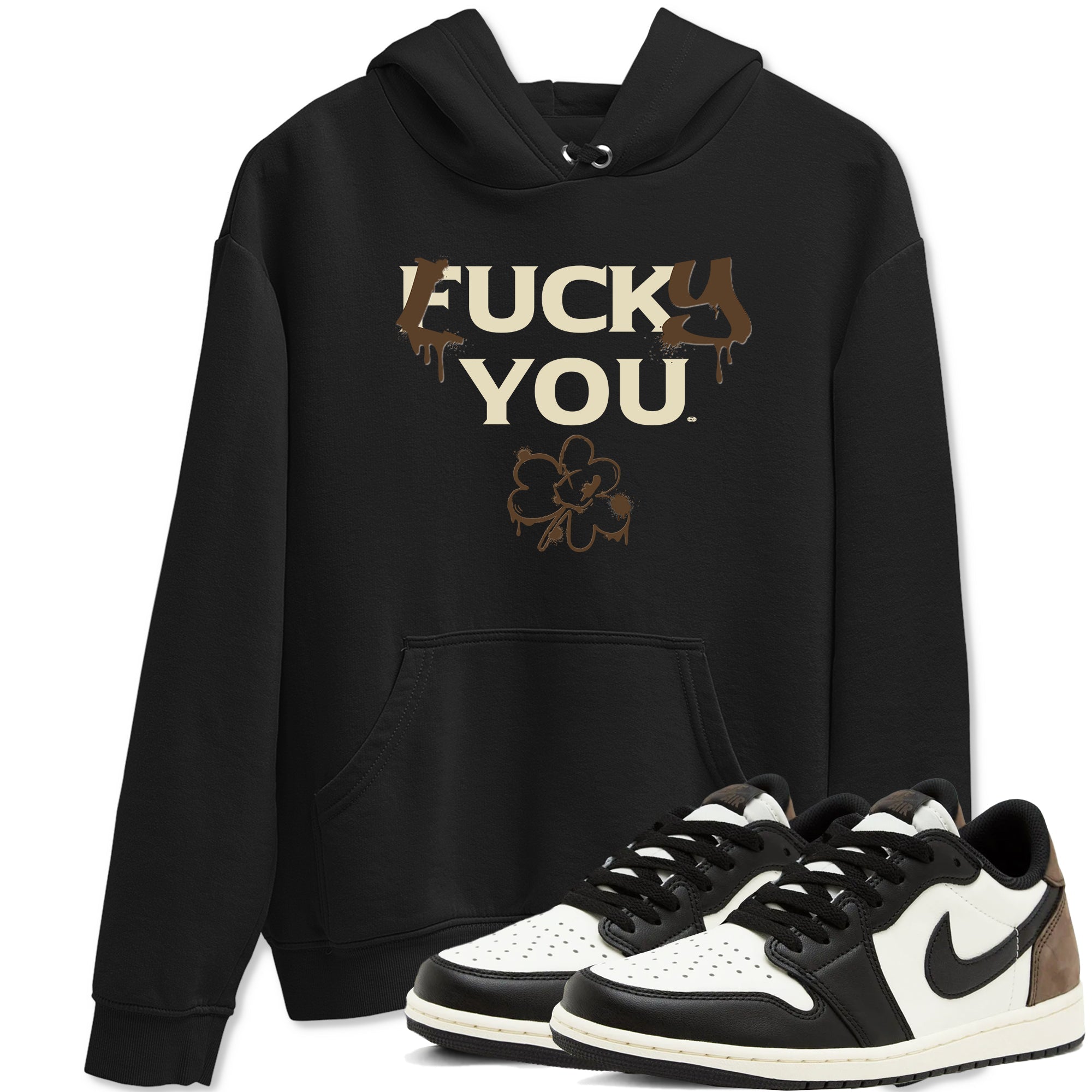 Lucky You snkmatch Tees - Air Jordan 1 Mocha