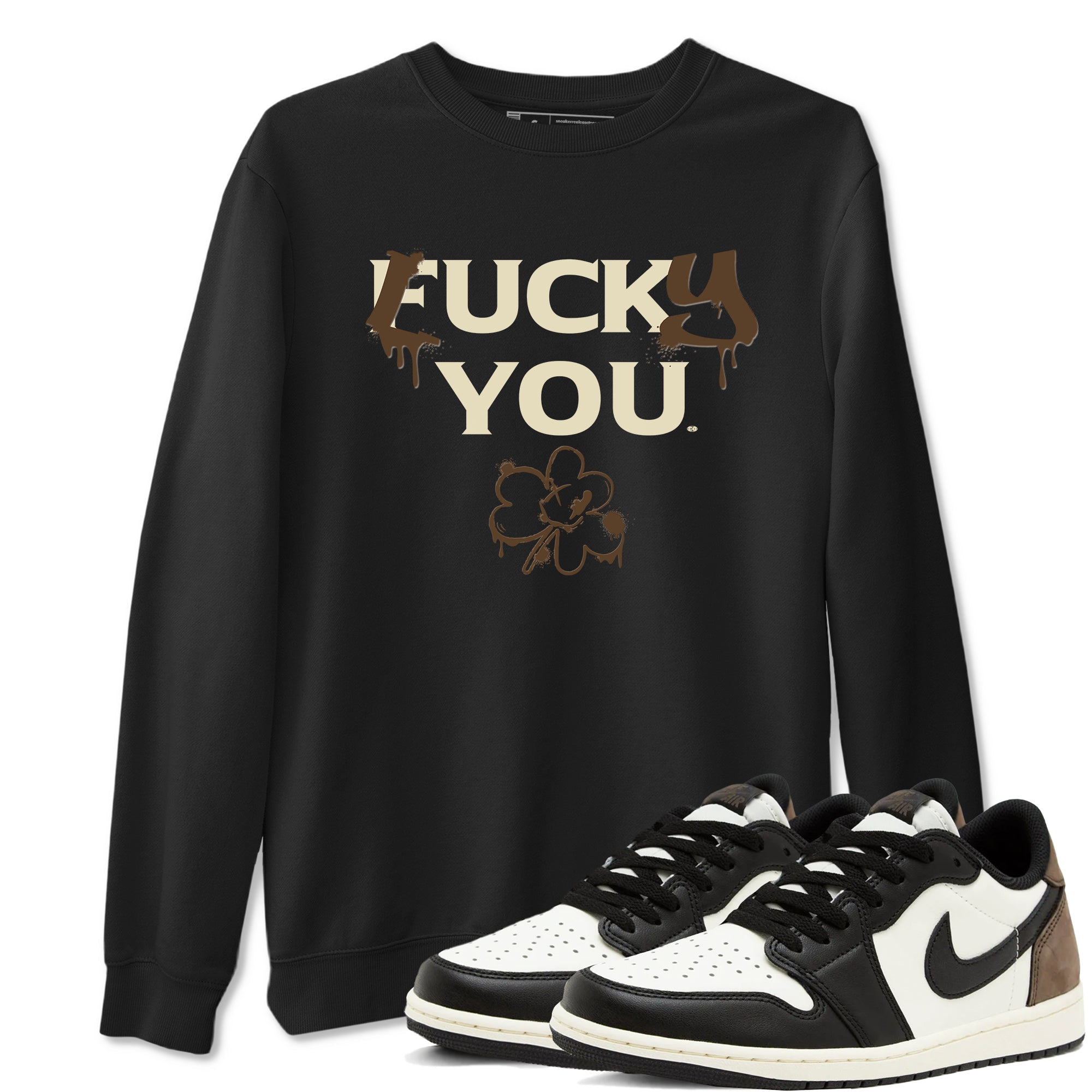 Lucky You snkmatch Tees - Air Jordan 1 Mocha
