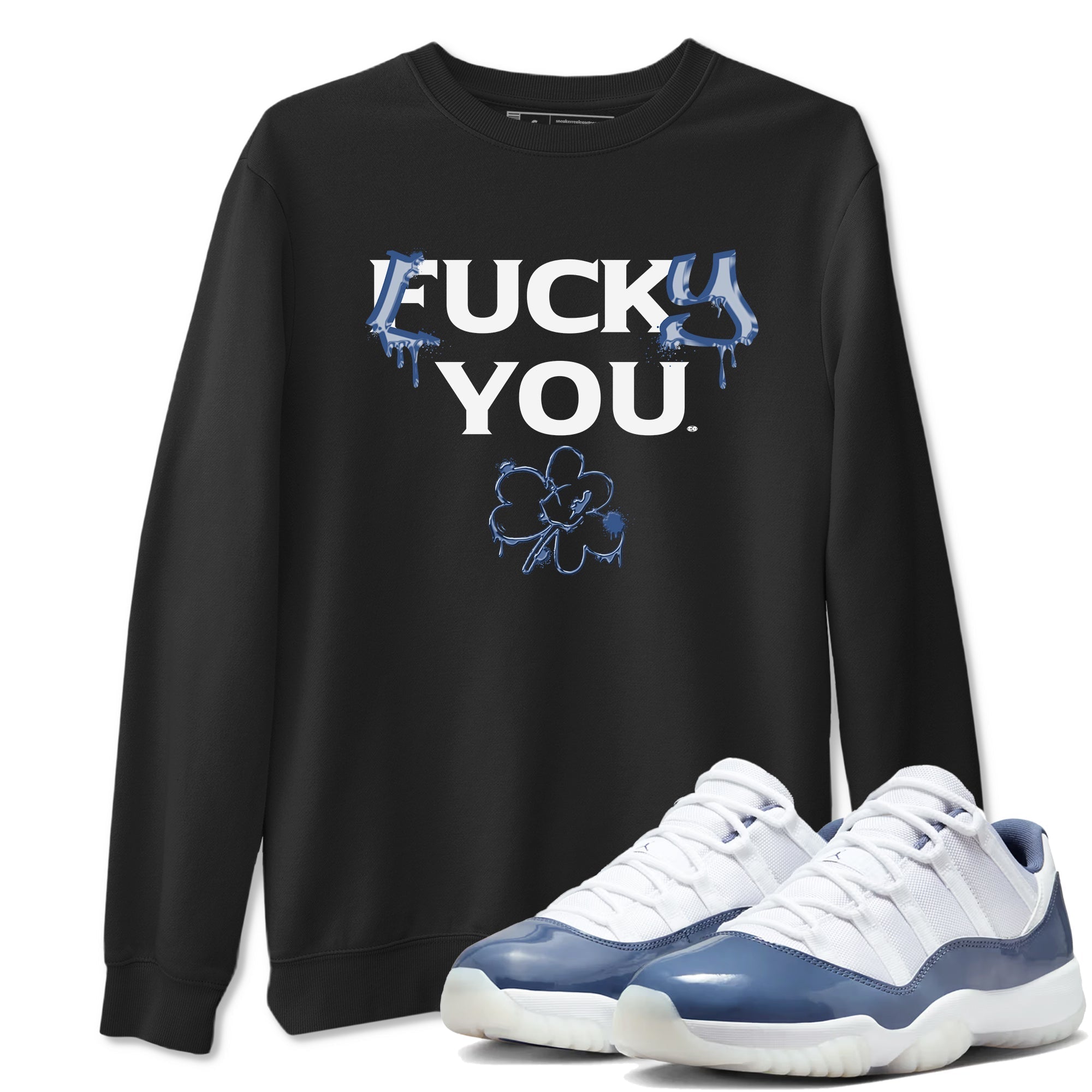 Lucky you snkmatch Tees - Air Jordan 11 Diffused Blue