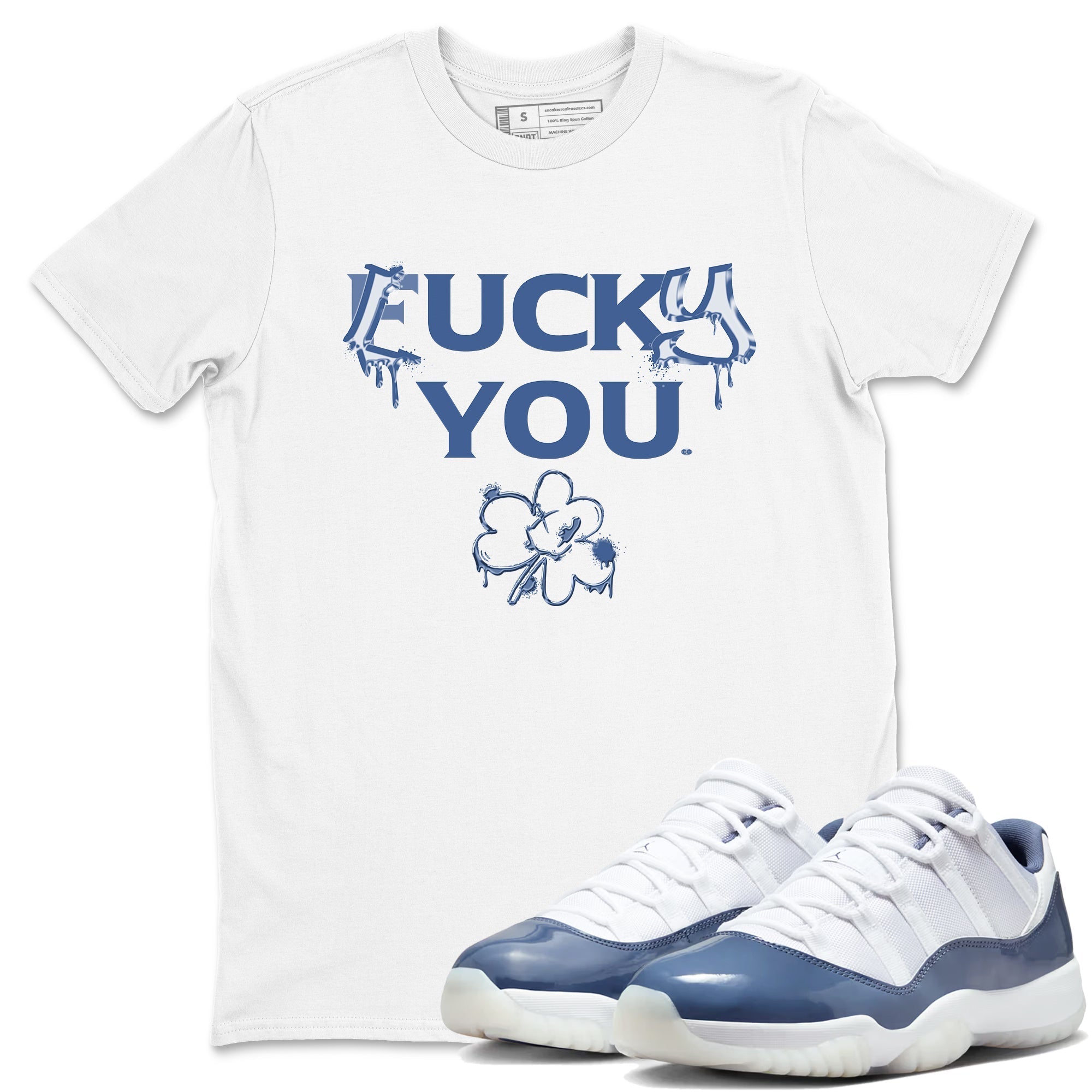 Lucky you snkmatch Tees - Air Jordan 11 Diffused Blue