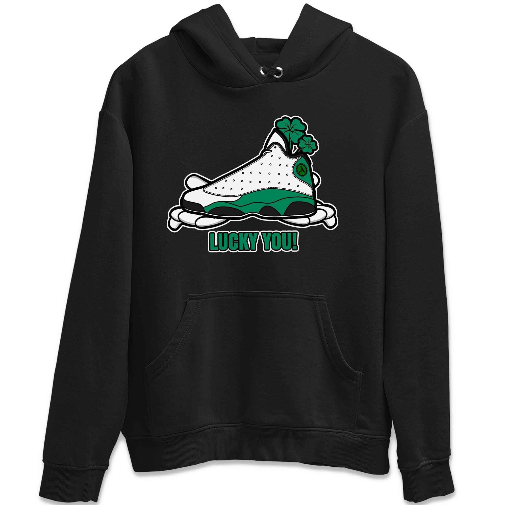 Lucky You snkmatch Tee - Air Jordan 13 Lucky Green