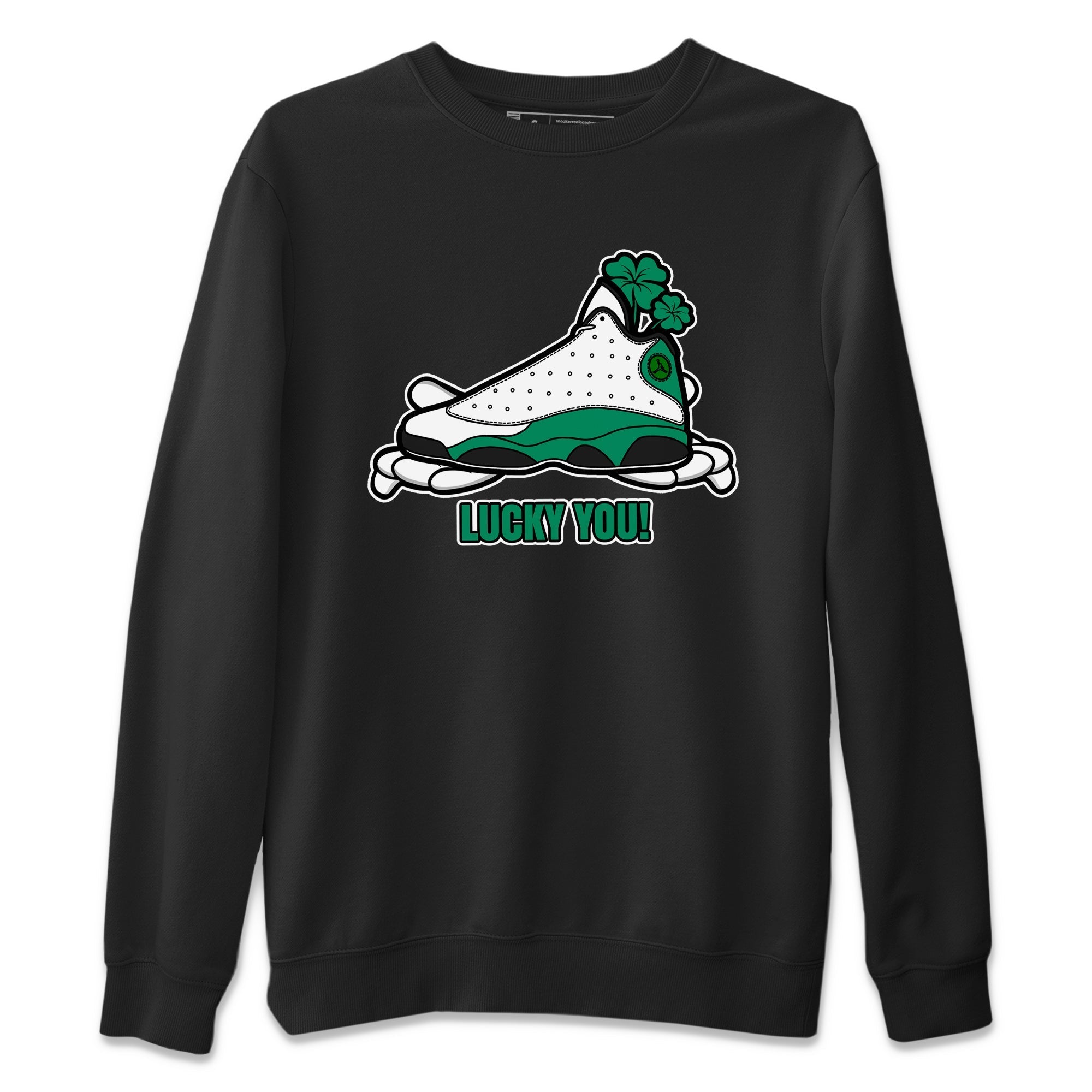 Lucky You snkmatch Tee - Air Jordan 13 Lucky Green