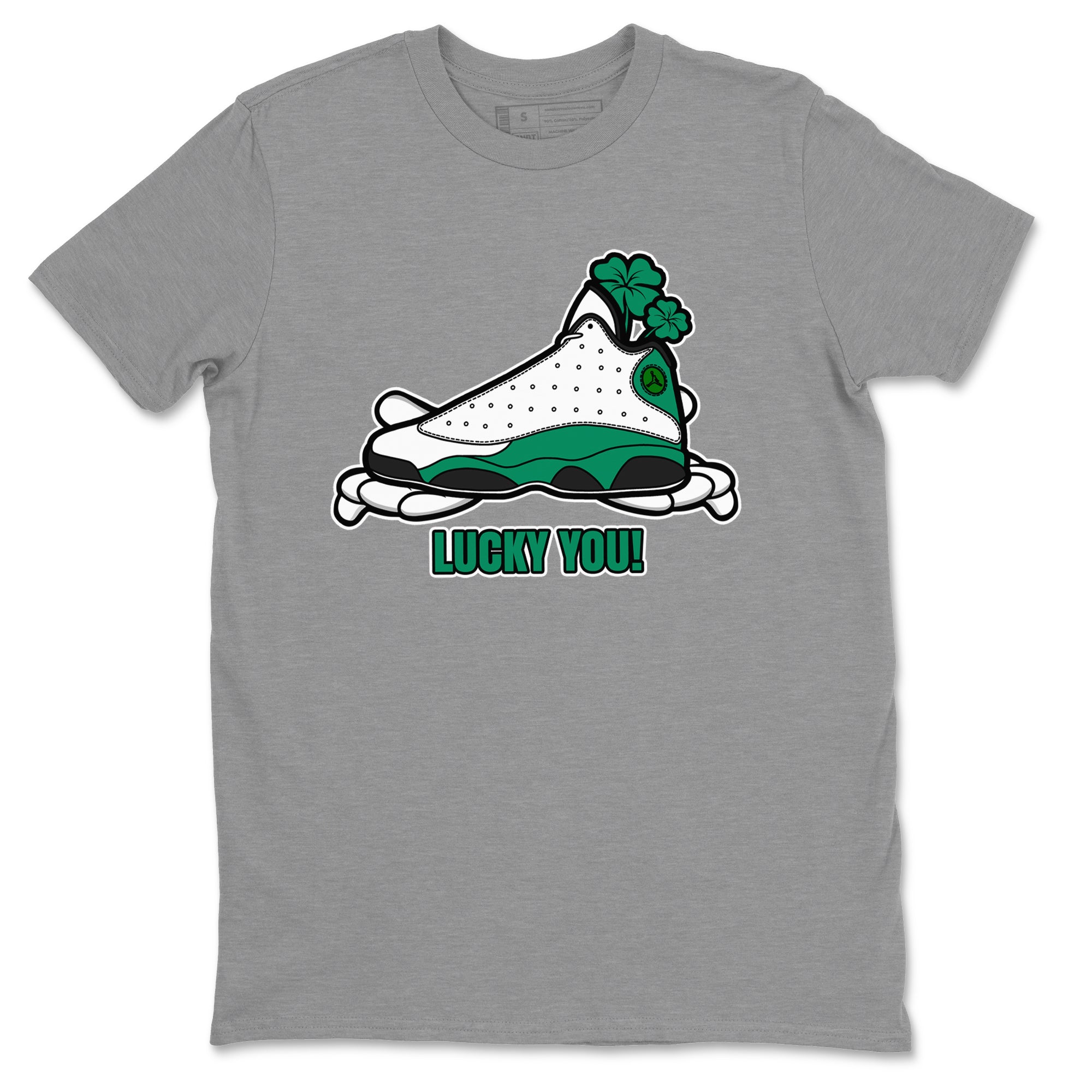 Lucky You snkmatch Tee - Air Jordan 13 Lucky Green