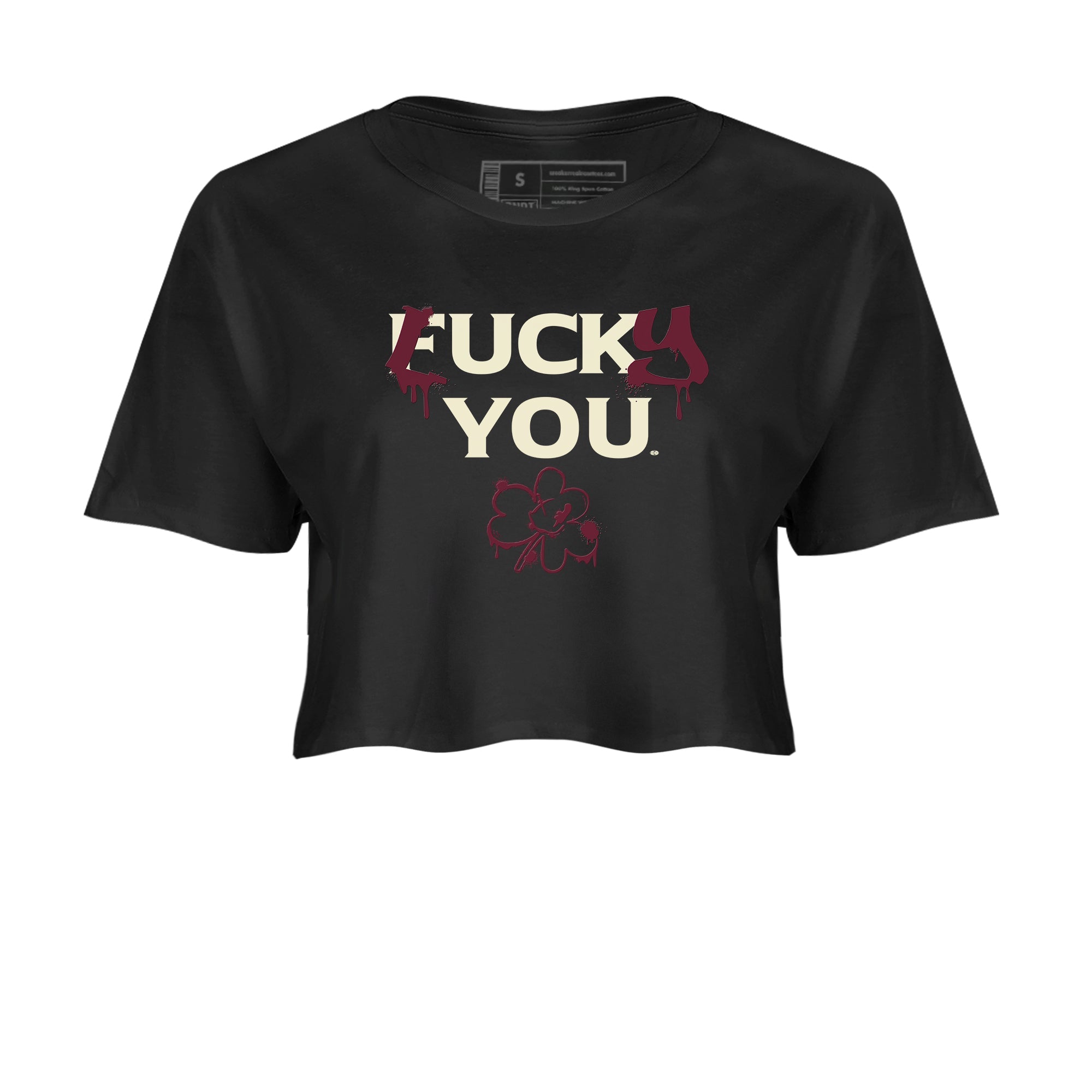 Lucky You snkmatch Women's Top - Air Jordan 3 A Ma Maniere x Burgundy Crush