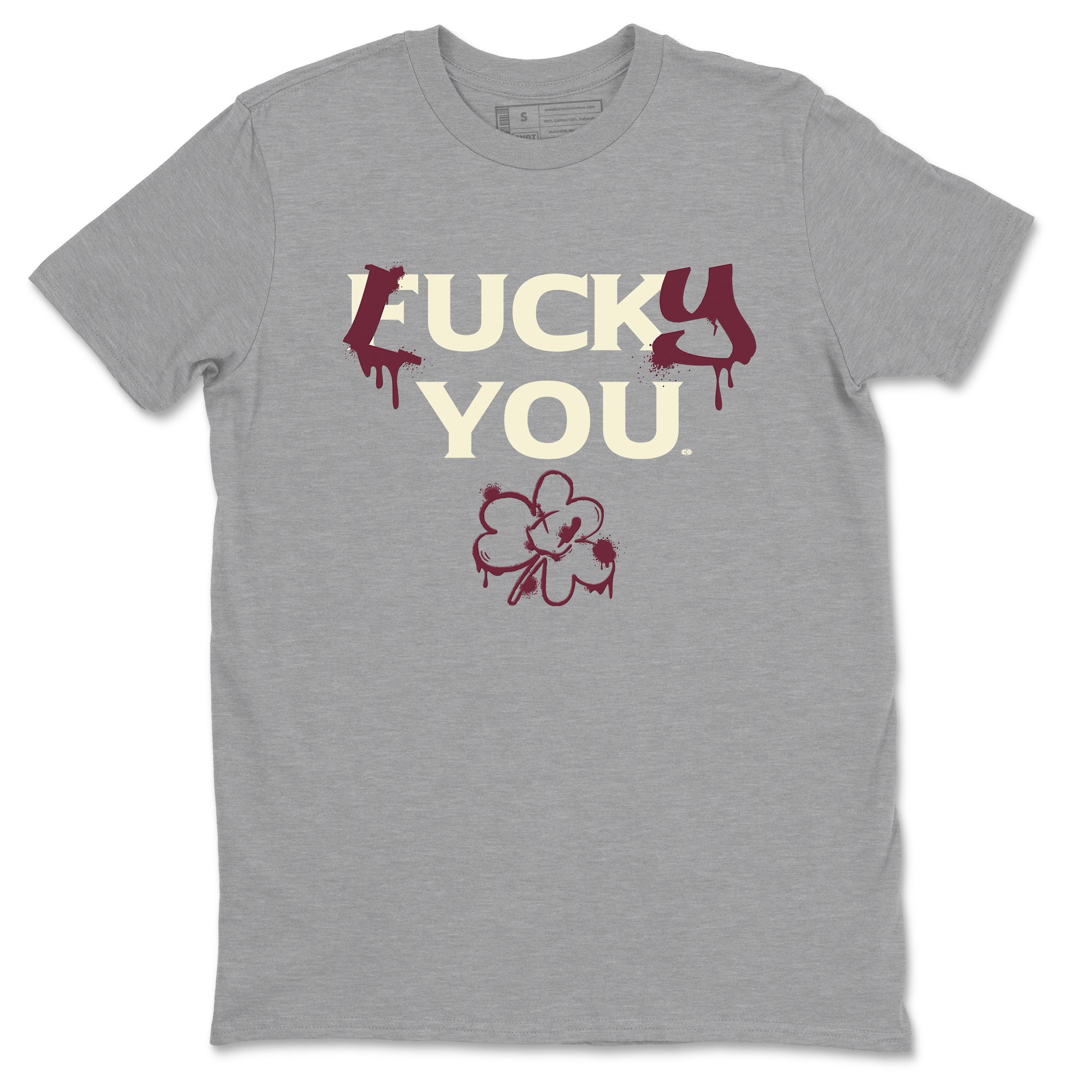Lucky You snkmatch Tees - Air Jordan 3 A Ma Maniere x Burgundy Crush