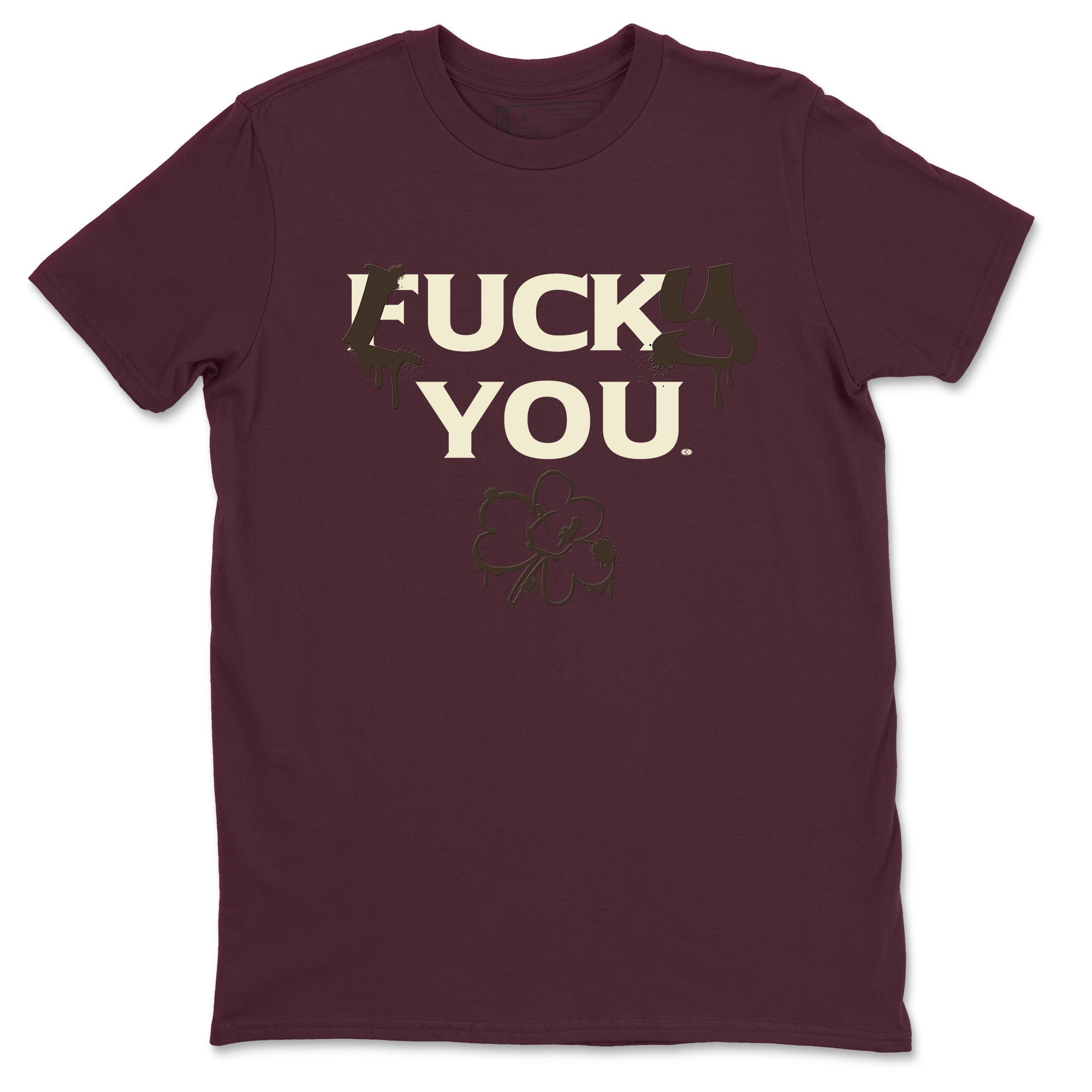 Lucky You snkmatch Tees - Air Jordan 3 A Ma Maniere x Burgundy Crush