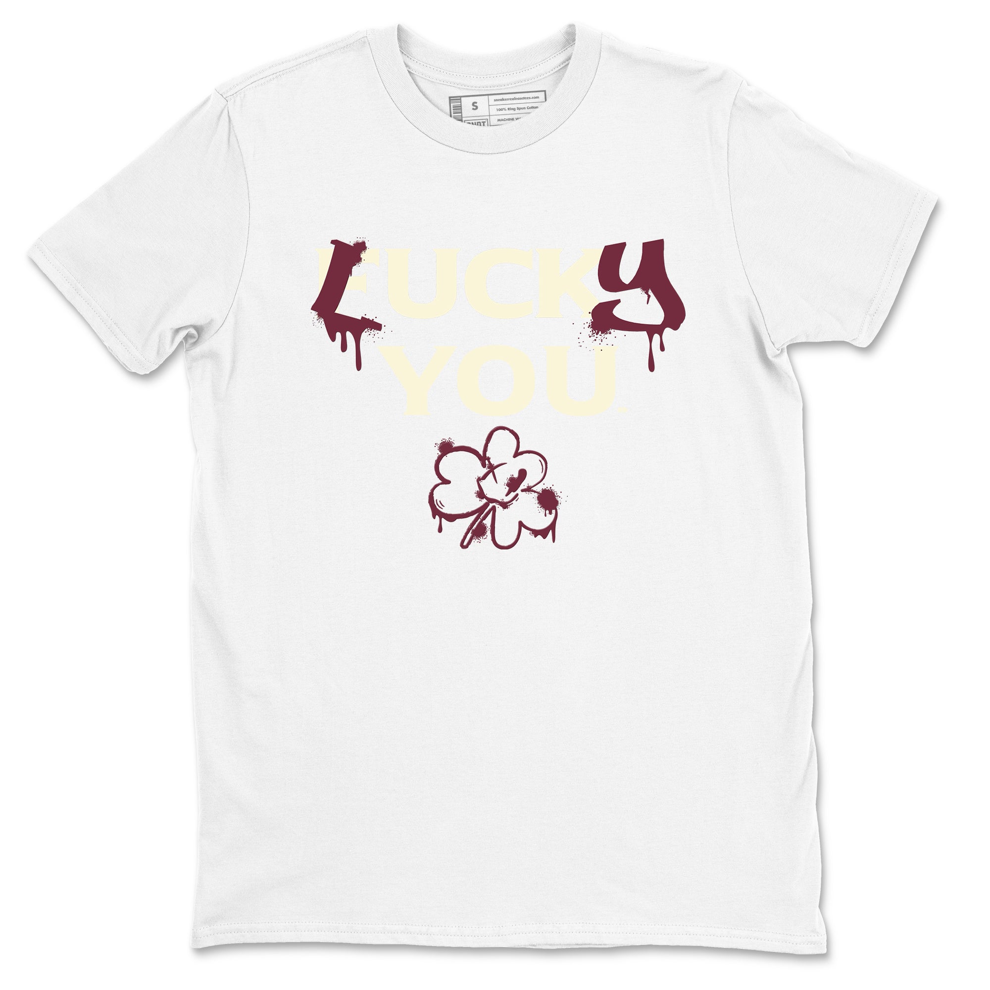 Lucky You snkmatch Tees - Air Jordan 3 A Ma Maniere x Burgundy Crush
