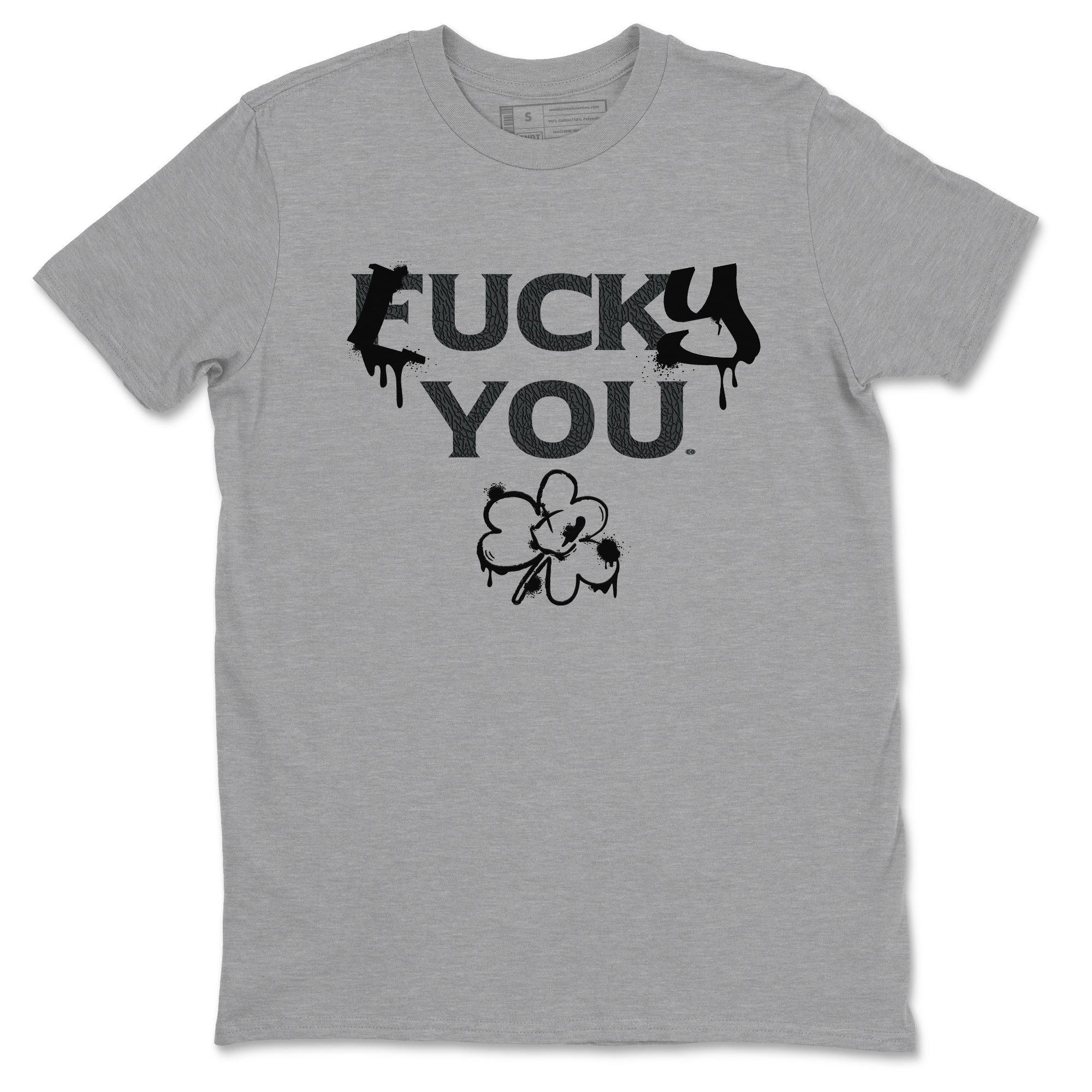 Lucky You snkmatch Tees - Air Jordan 3 Black Cat