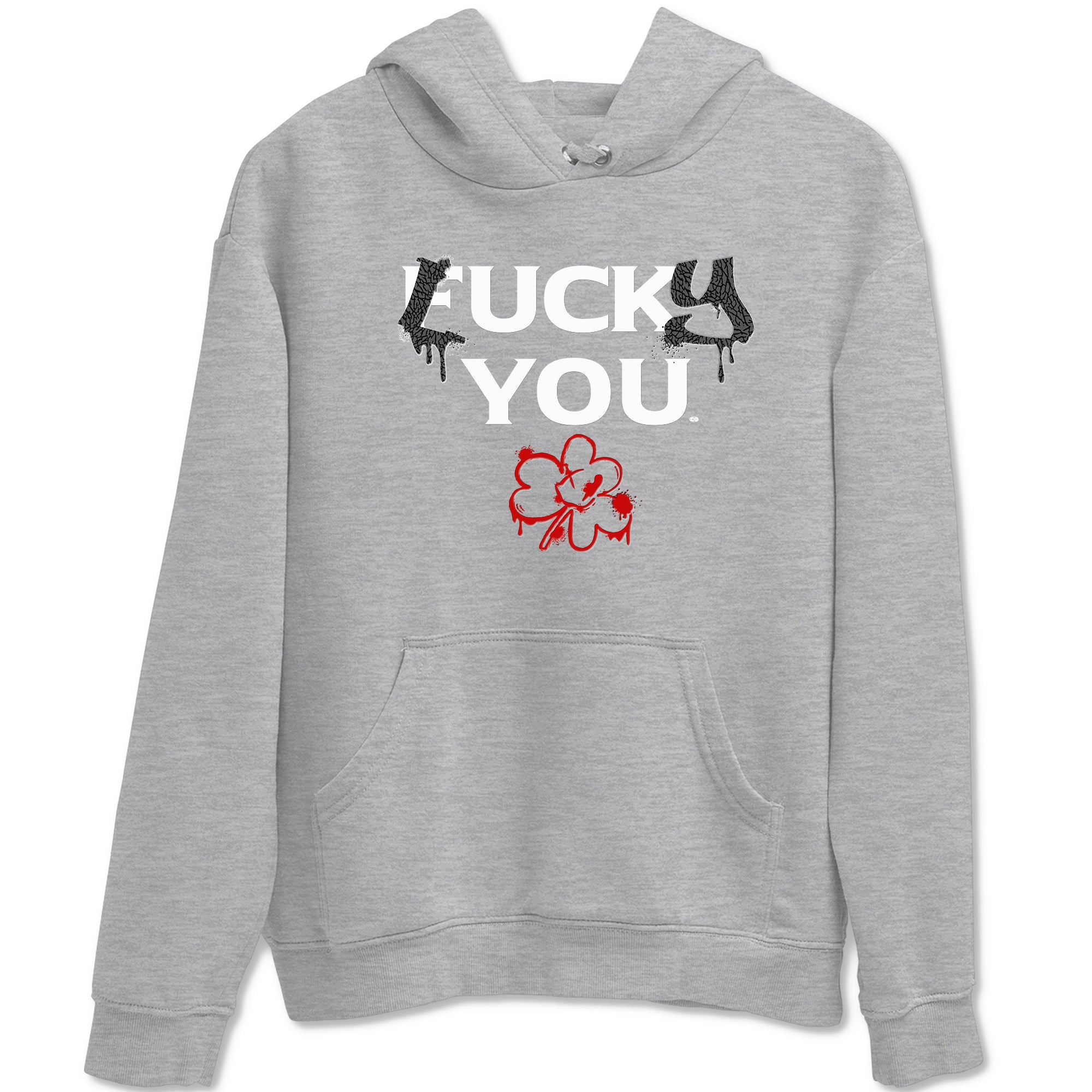 Lucky You snkmatch Tees - Air Jordan 3 Cement Grey