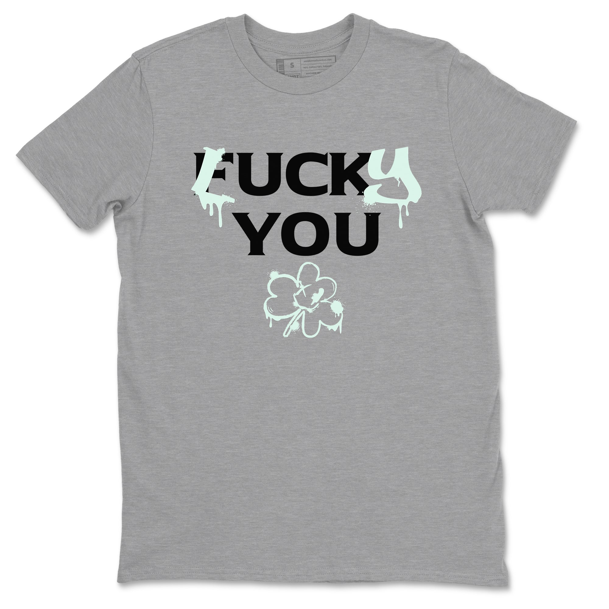 Lucky You snkmatch Tees - Air Jordan 3 Green Glow