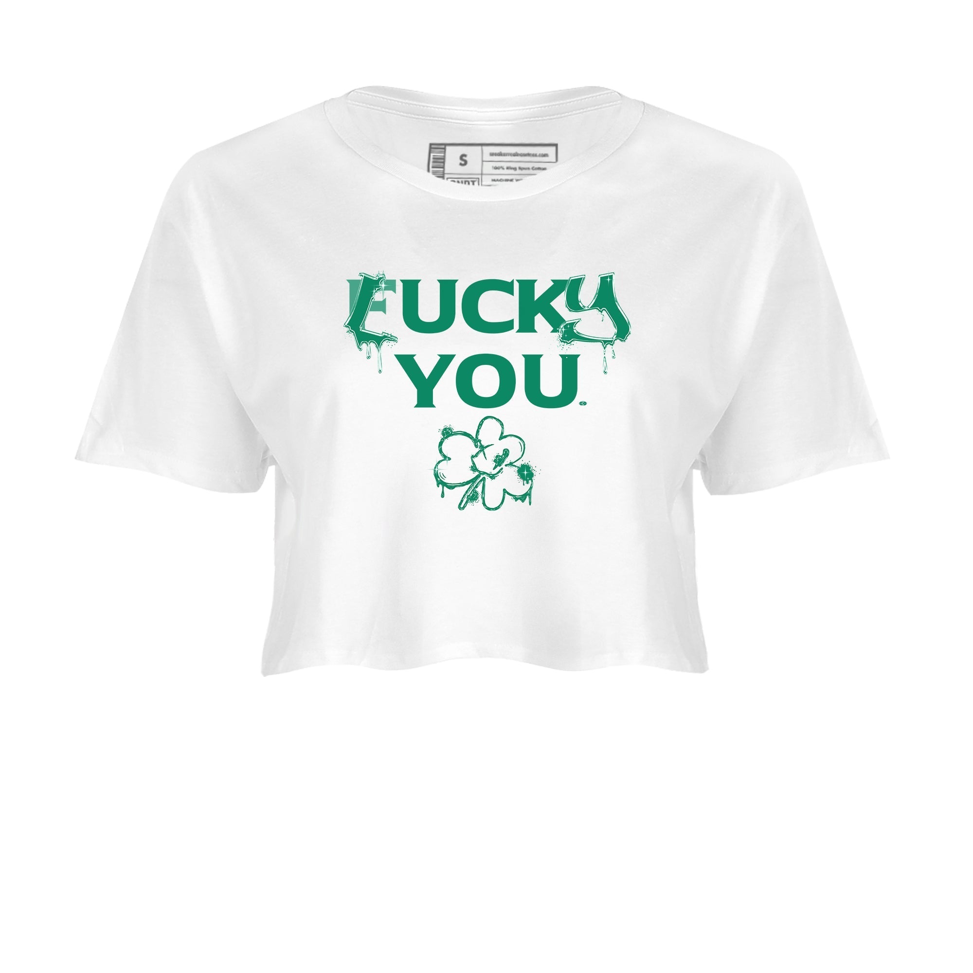 Lucky You snkmatch Women's Top - Air Jordan 4 Oxidized Green