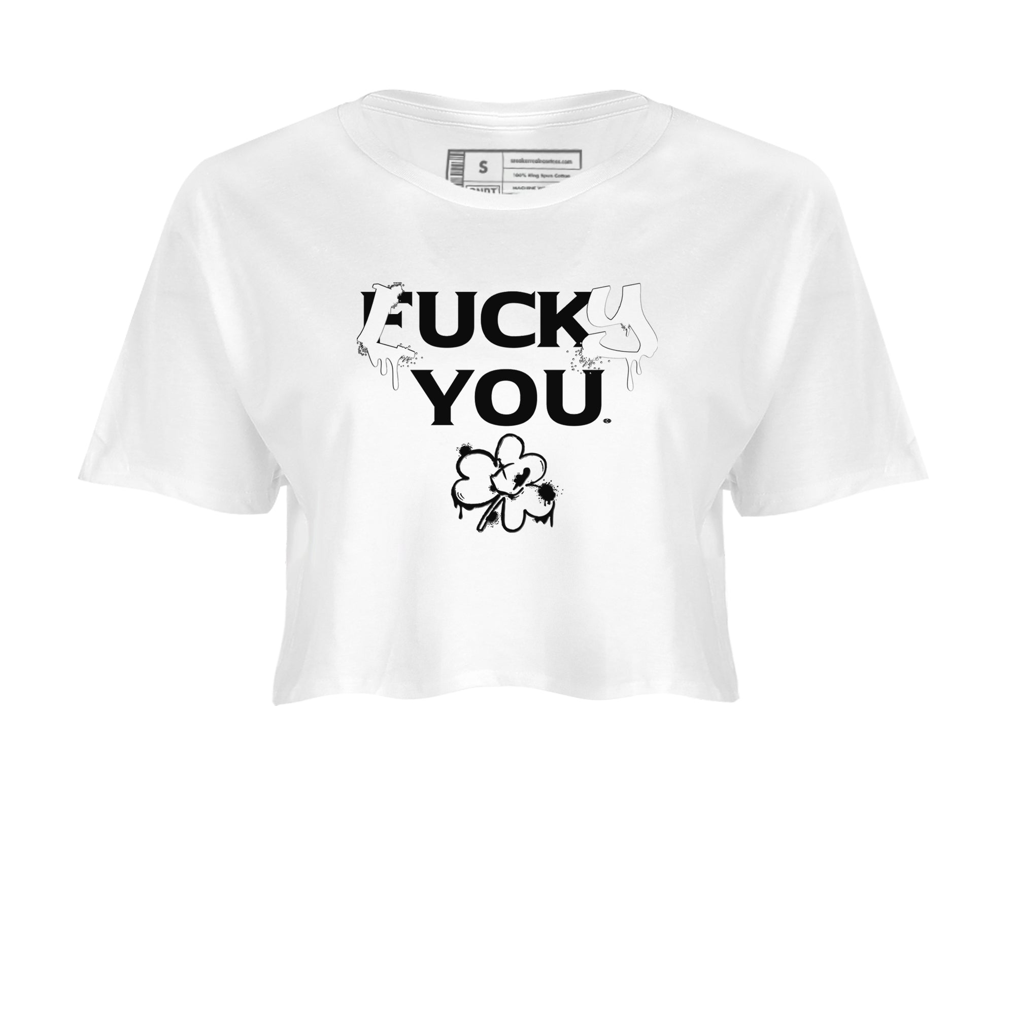 Lucky You snkmatch Women's Top - Air Jordan 4 White Thunder