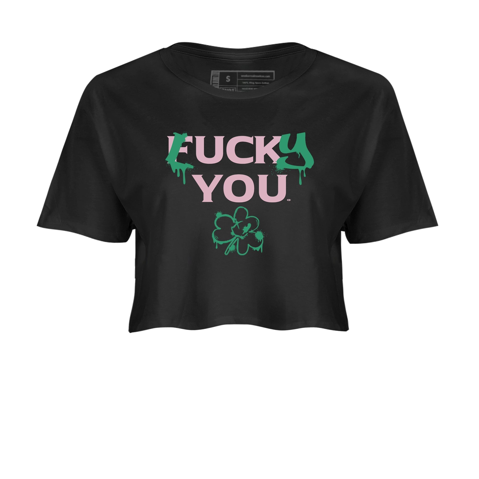 Lucky You snkmatch Women's Top - Dunk Medium Soft Pink Malachite