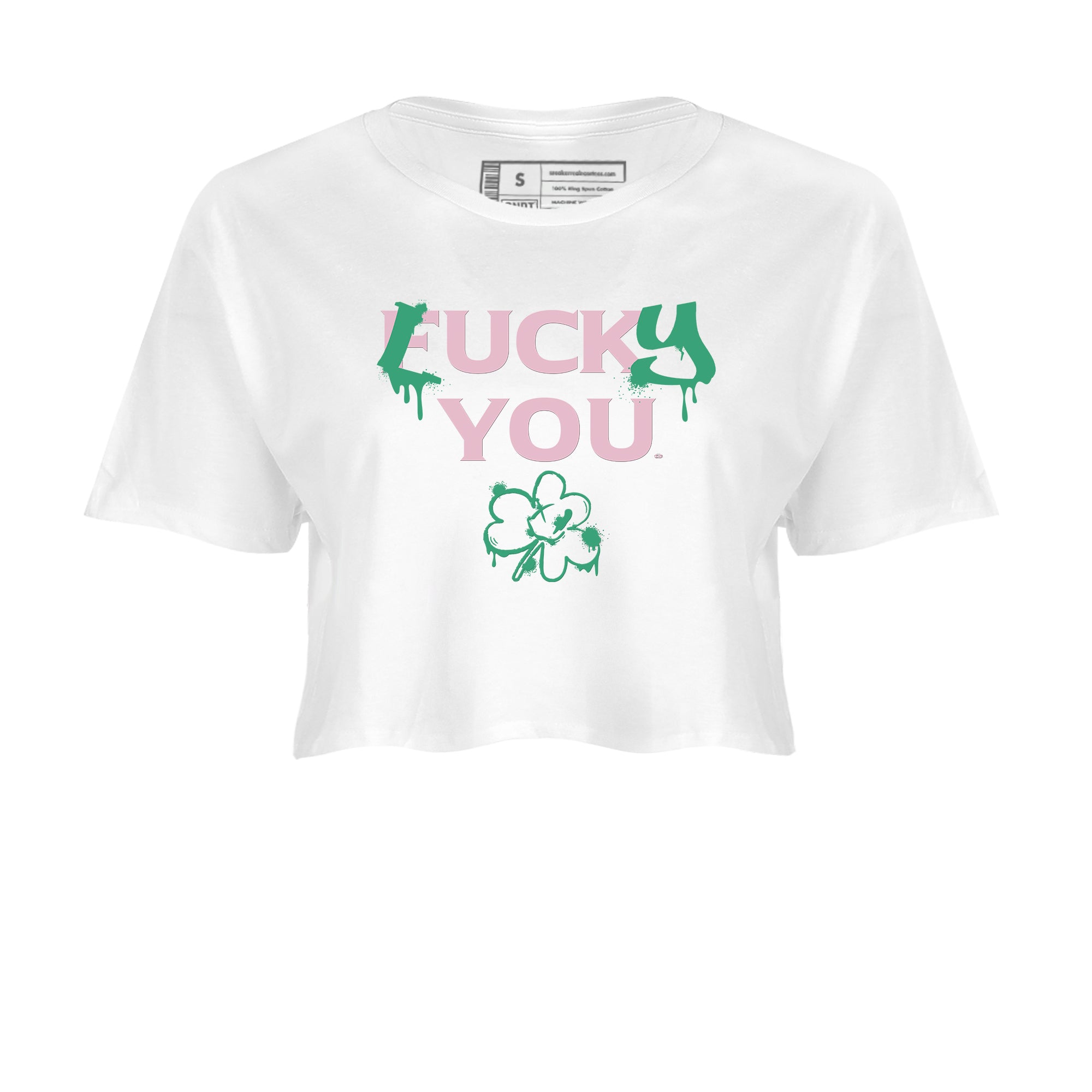 Lucky You snkmatch Women's Top - Dunk Medium Soft Pink Malachite