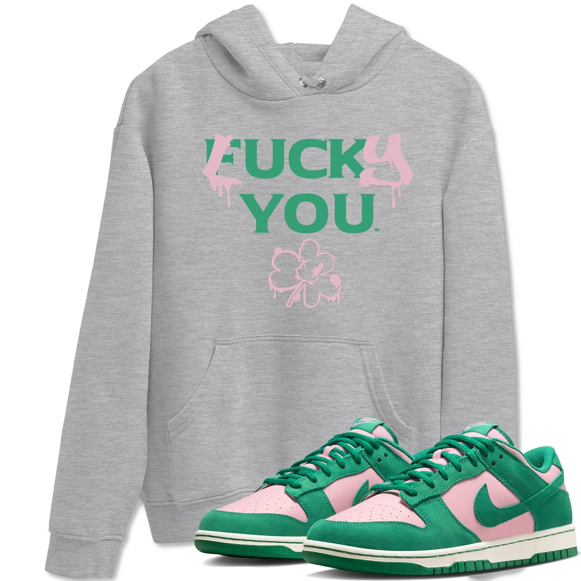 Lucky You snkmatch Tees - Dunk Medium Soft Pink Malachite