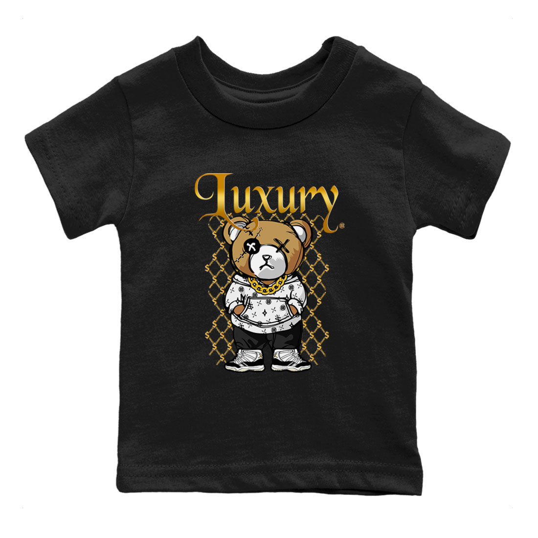 Luxury Bear snkmatch Tees Kids - Air Jordan 11 Gratitude