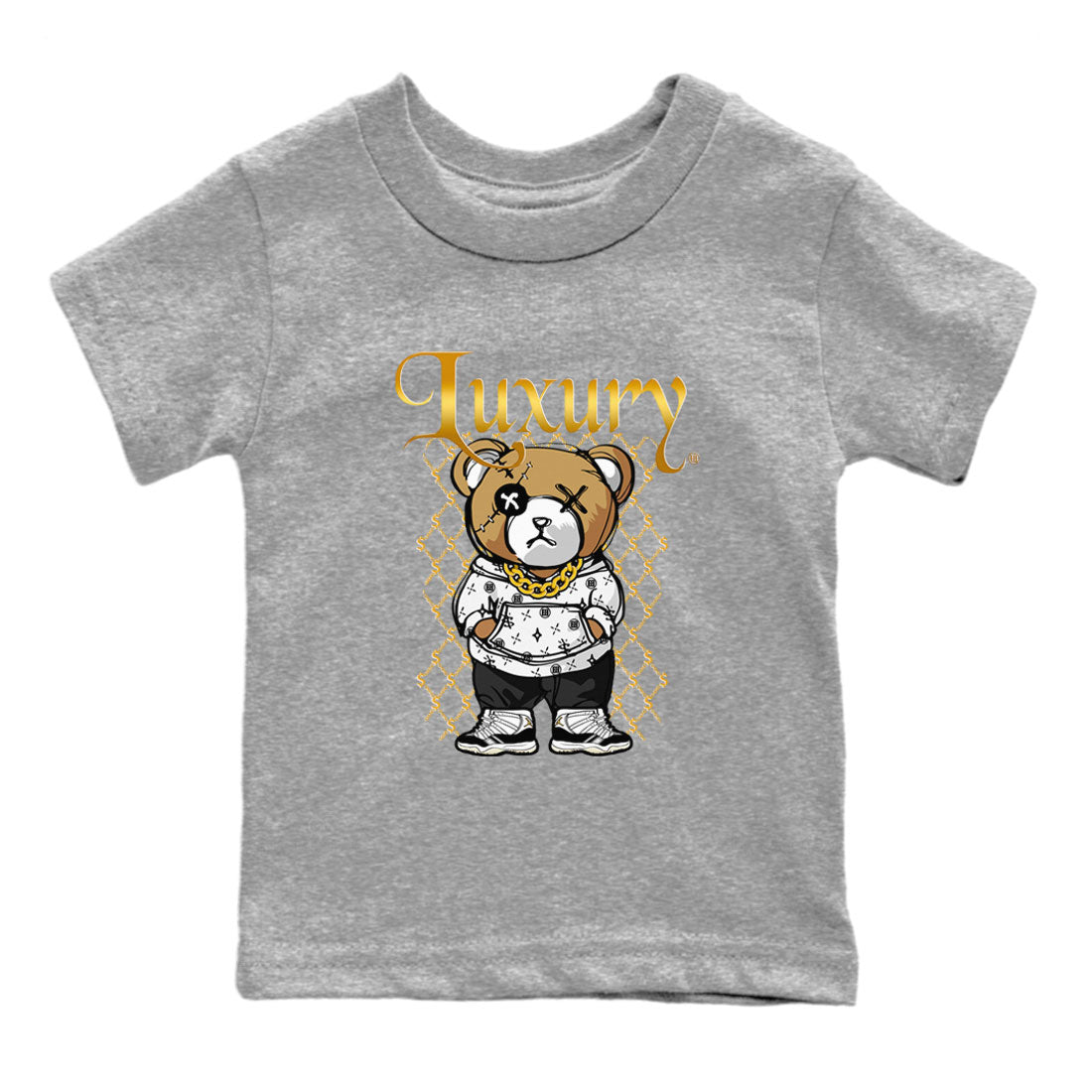 Luxury Bear snkmatch Tees Kids - Air Jordan 11 Gratitude