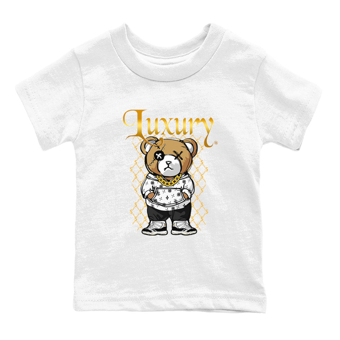 Luxury Bear snkmatch Tees Kids - Air Jordan 11 Gratitude