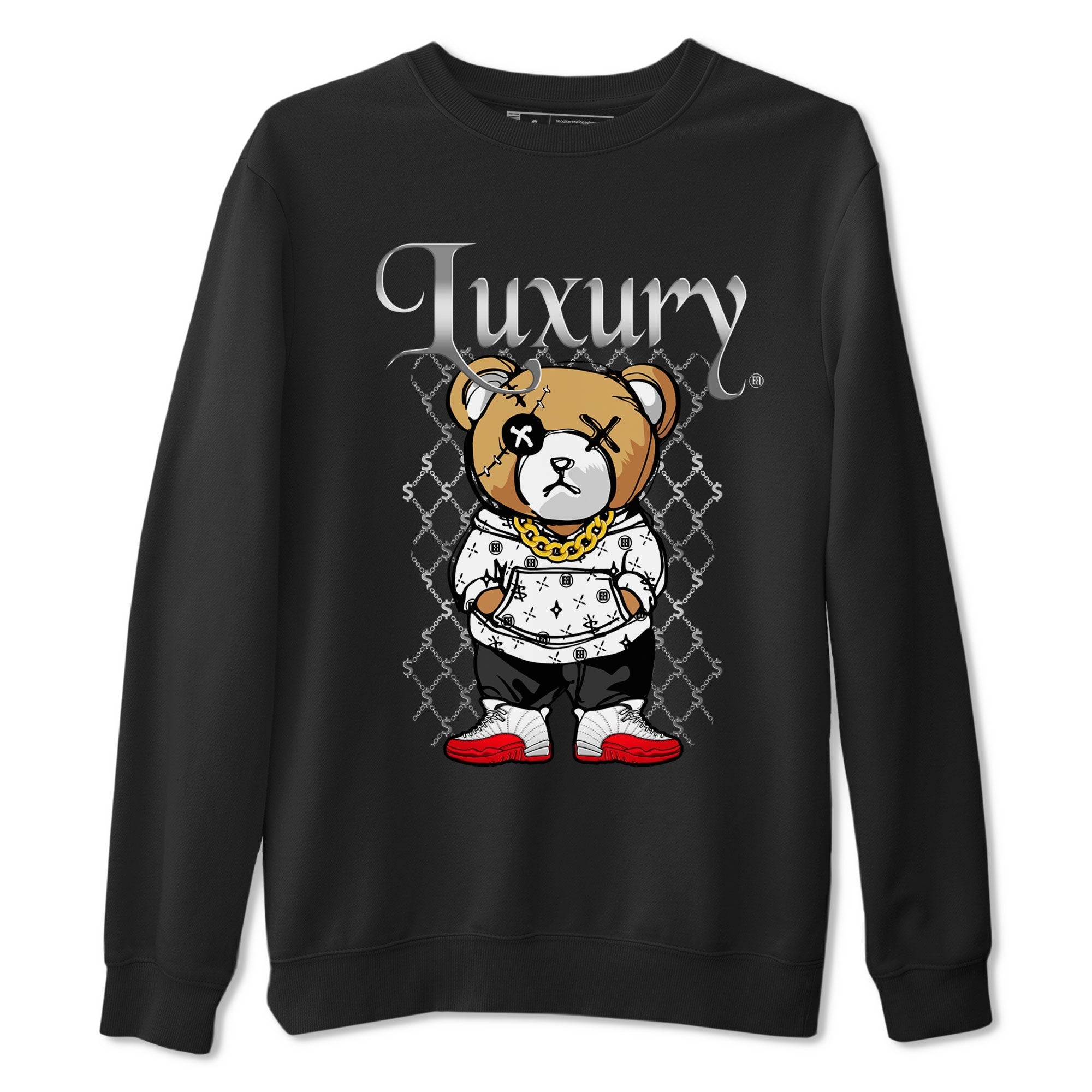 Luxury Bear snkmatch Tee - Air Jordan 12 Cherry
