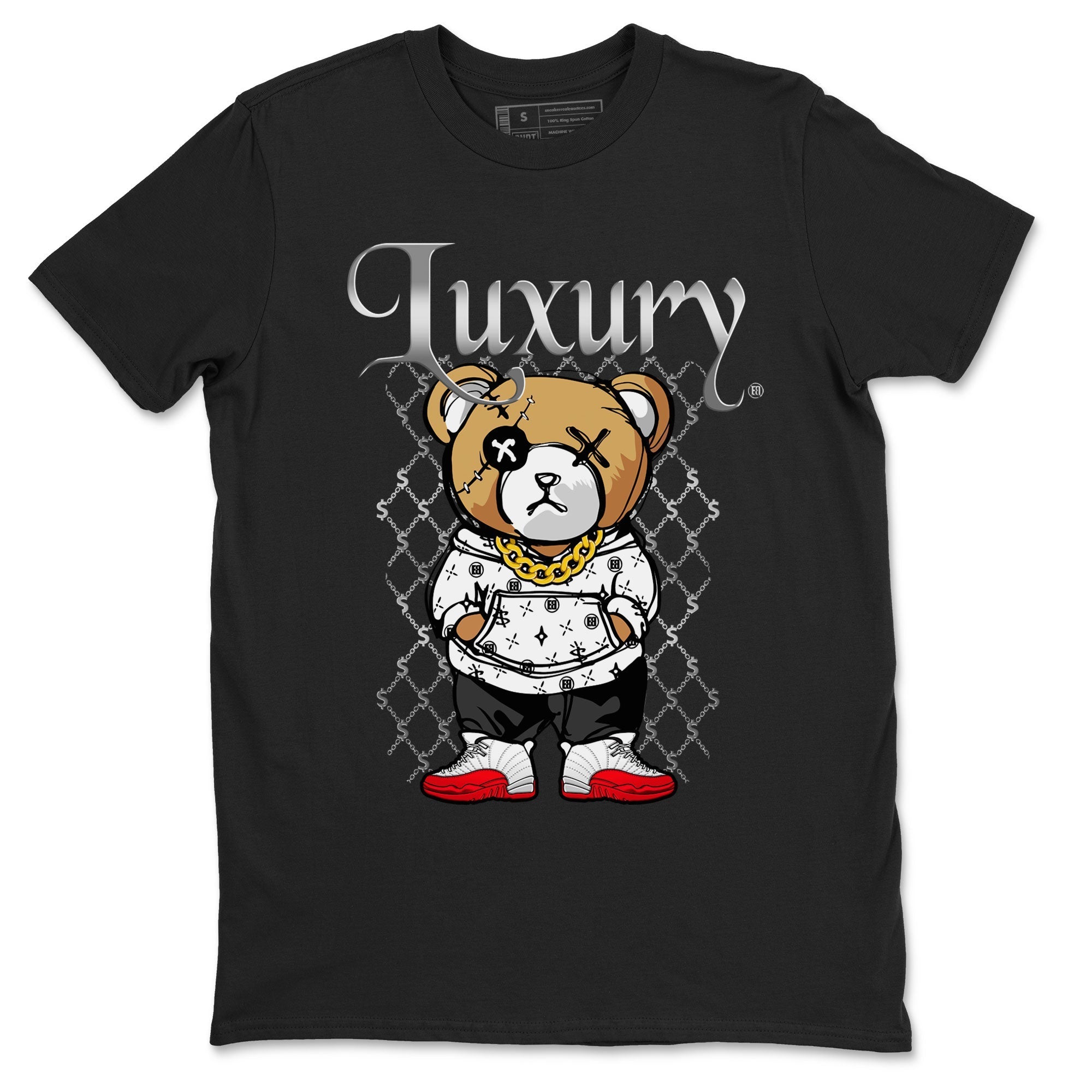 Luxury Bear snkmatch Tee - Air Jordan 12 Cherry