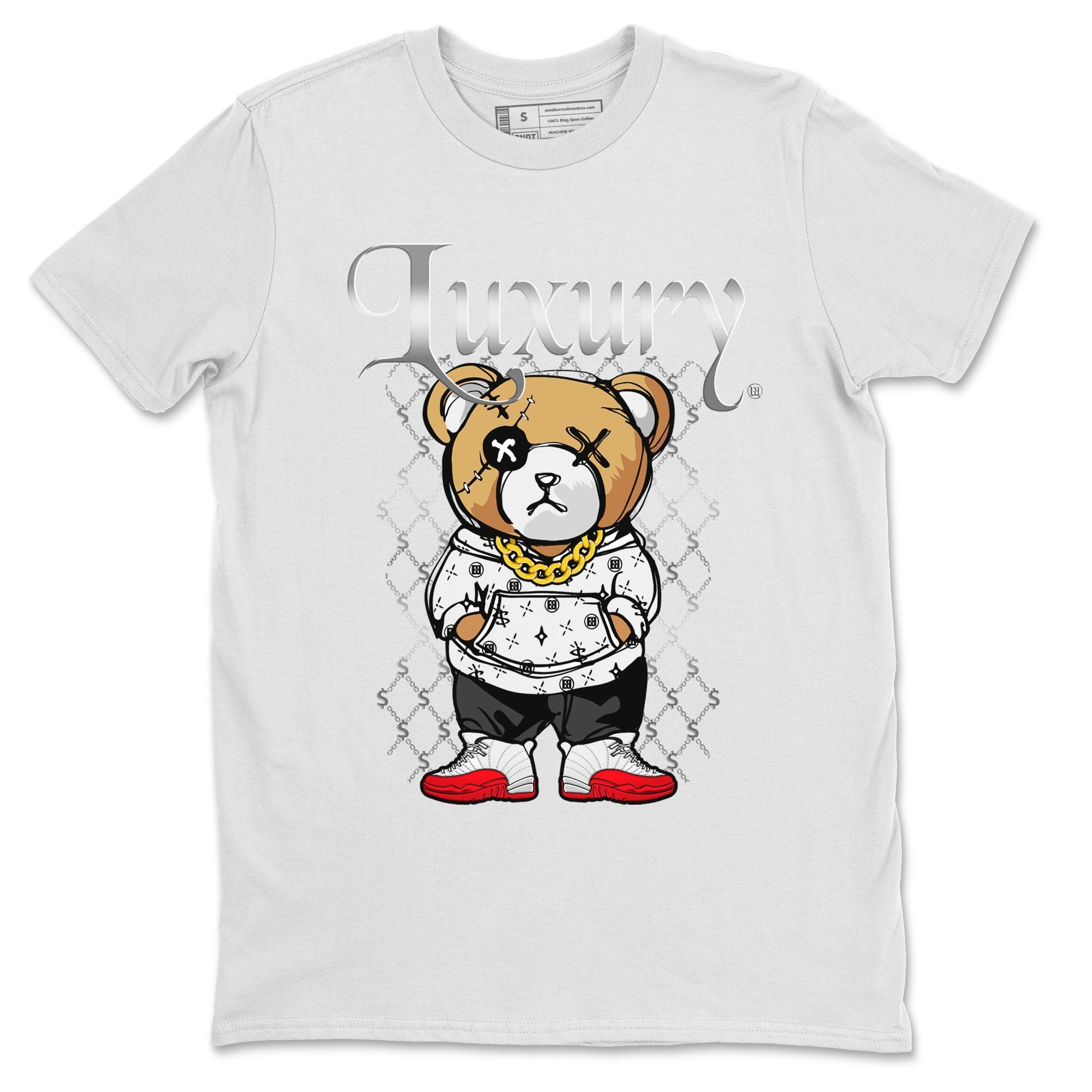 Luxury Bear snkmatch Tee - Air Jordan 12 Cherry