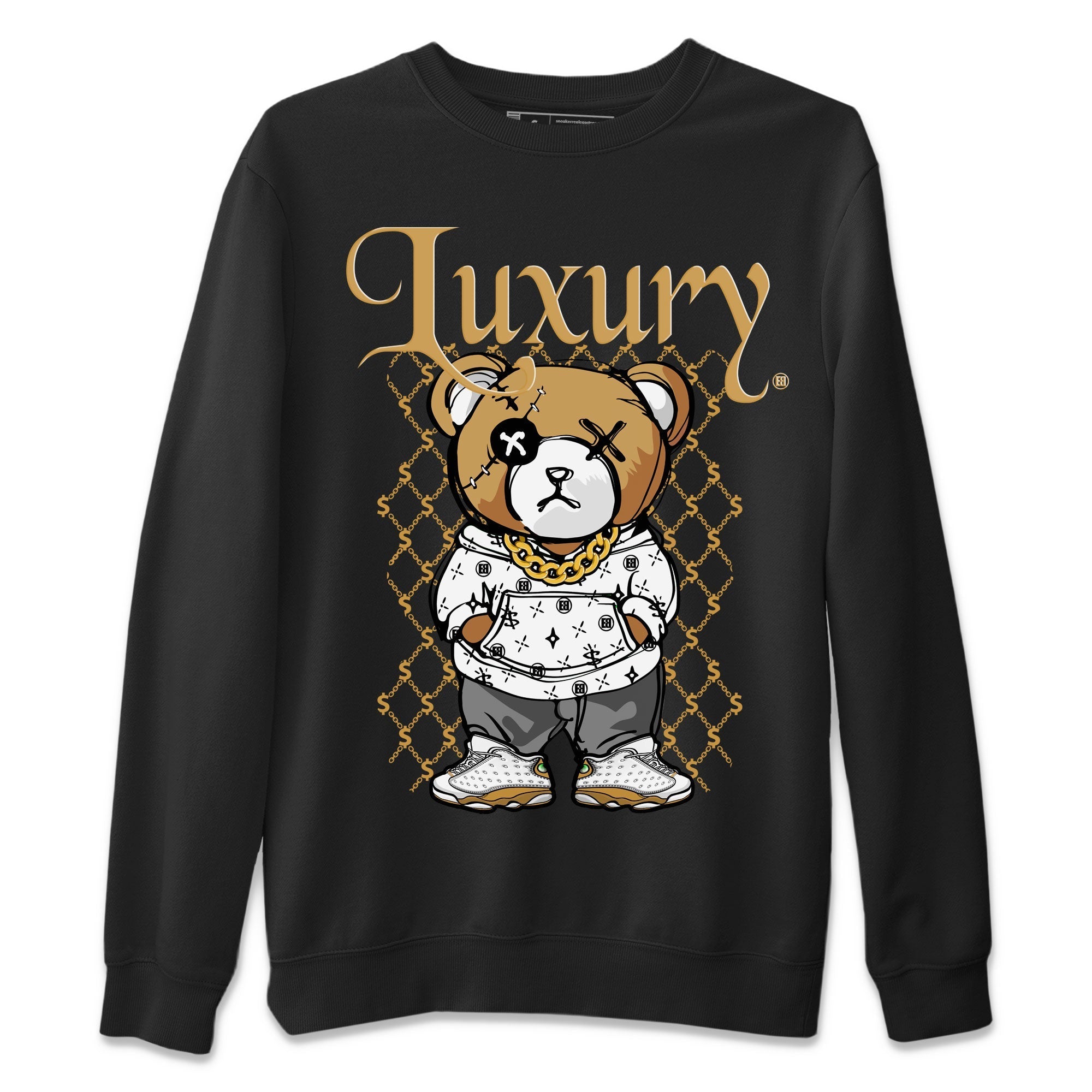 Luxury Bear snkmatch Tee - Air Jordan 13 Wheat