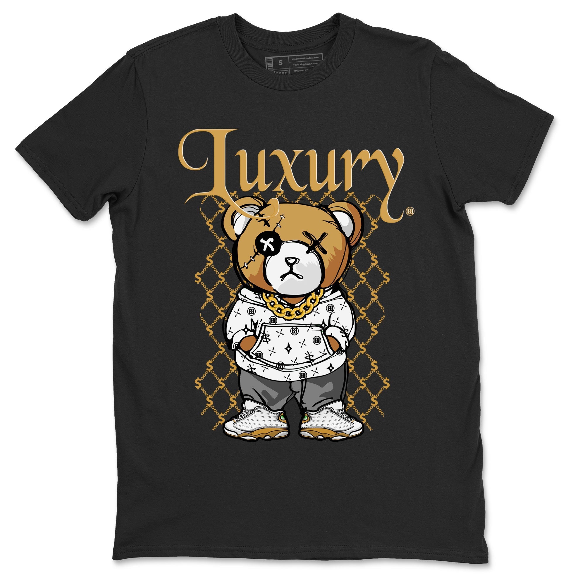 Luxury Bear snkmatch Tee - Air Jordan 13 Wheat