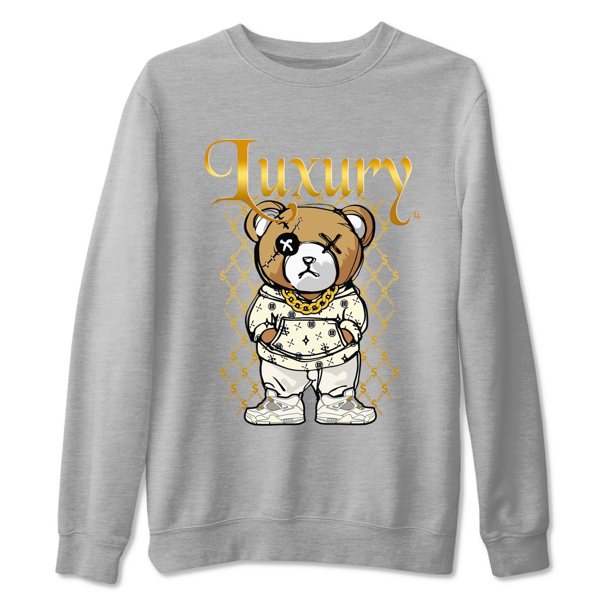 Luxury Bear snkmatch Tees - Air Jordan 4 Sail 2024