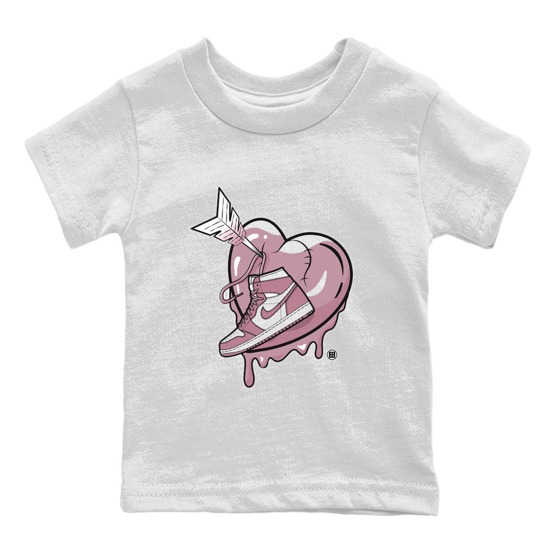 Mad In Love snkmatch Tee Kids - Air Jordan 1 Mauve