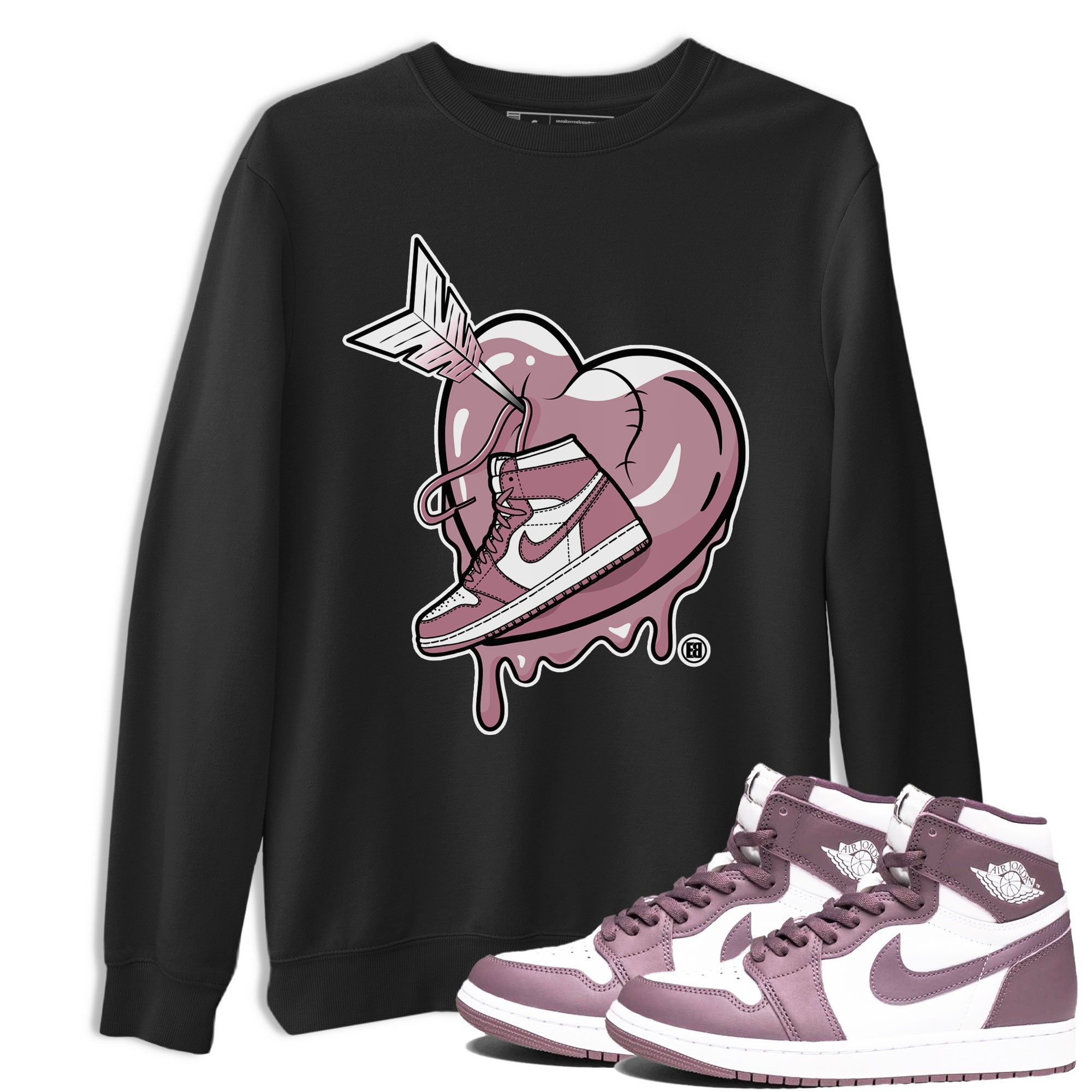 Mad In Love snkmatch Tee - Air Jordan 1 Mauve