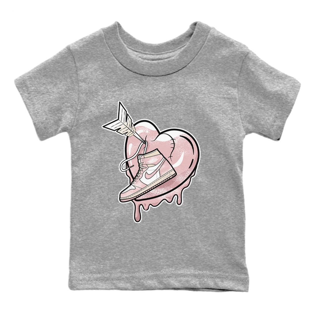 Mad In Love Kids Tops - Air Jordan 1 Washed Pink