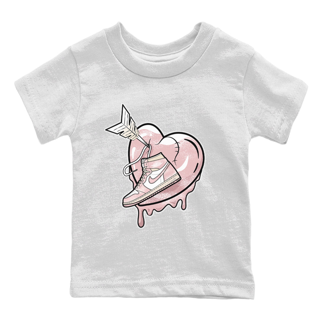 Mad In Love Kids Tops - Air Jordan 1 Washed Pink