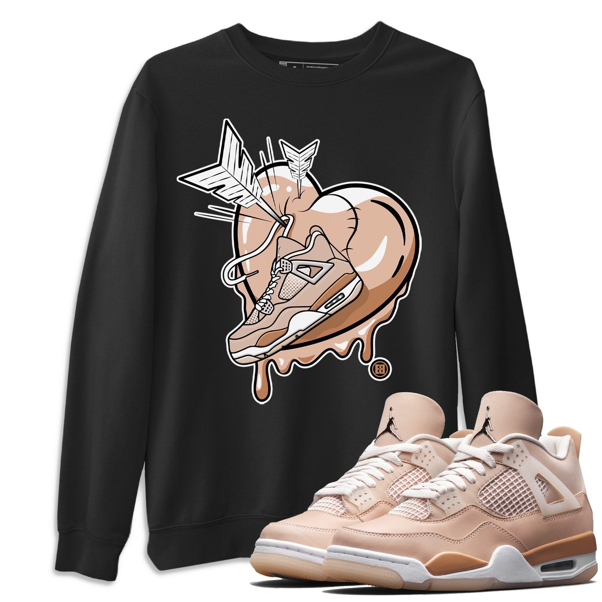 Mad In Love Unisex Tops - Air Jordan 4 Shimmer