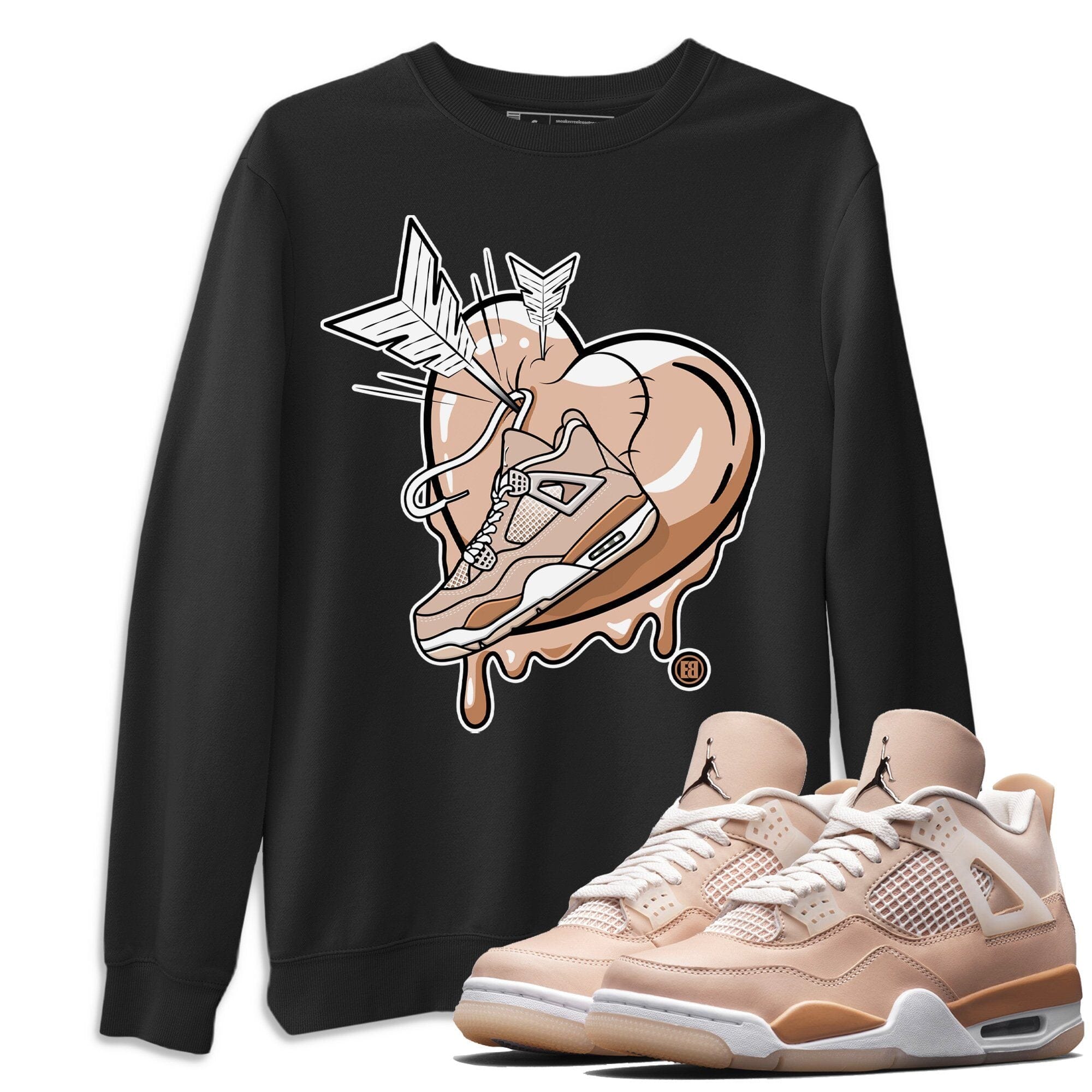 Mad In Love Unisex Tops - Air Jordan 4 Shimmer