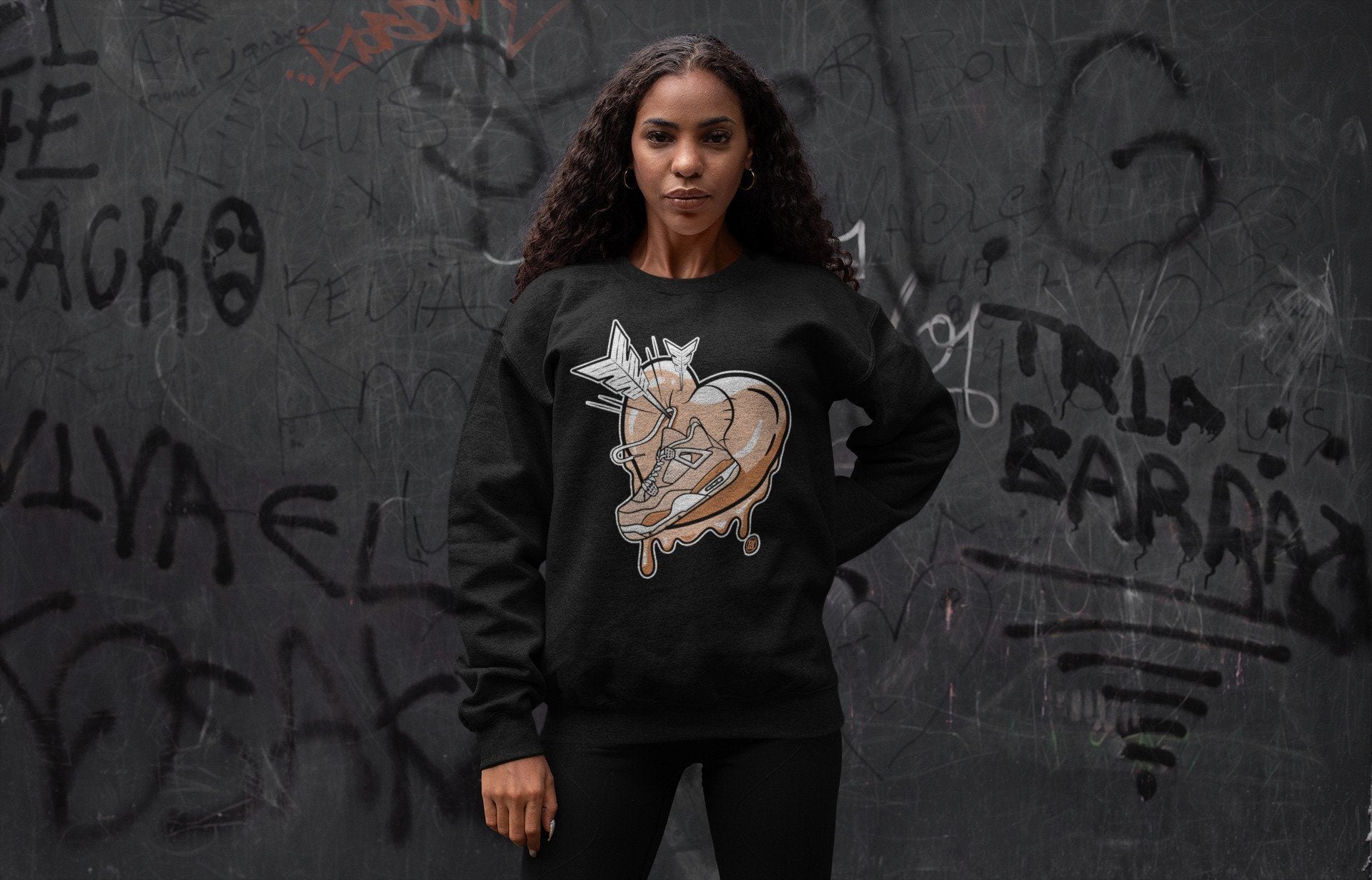 Mad In Love Unisex Tops - Air Jordan 4 Shimmer