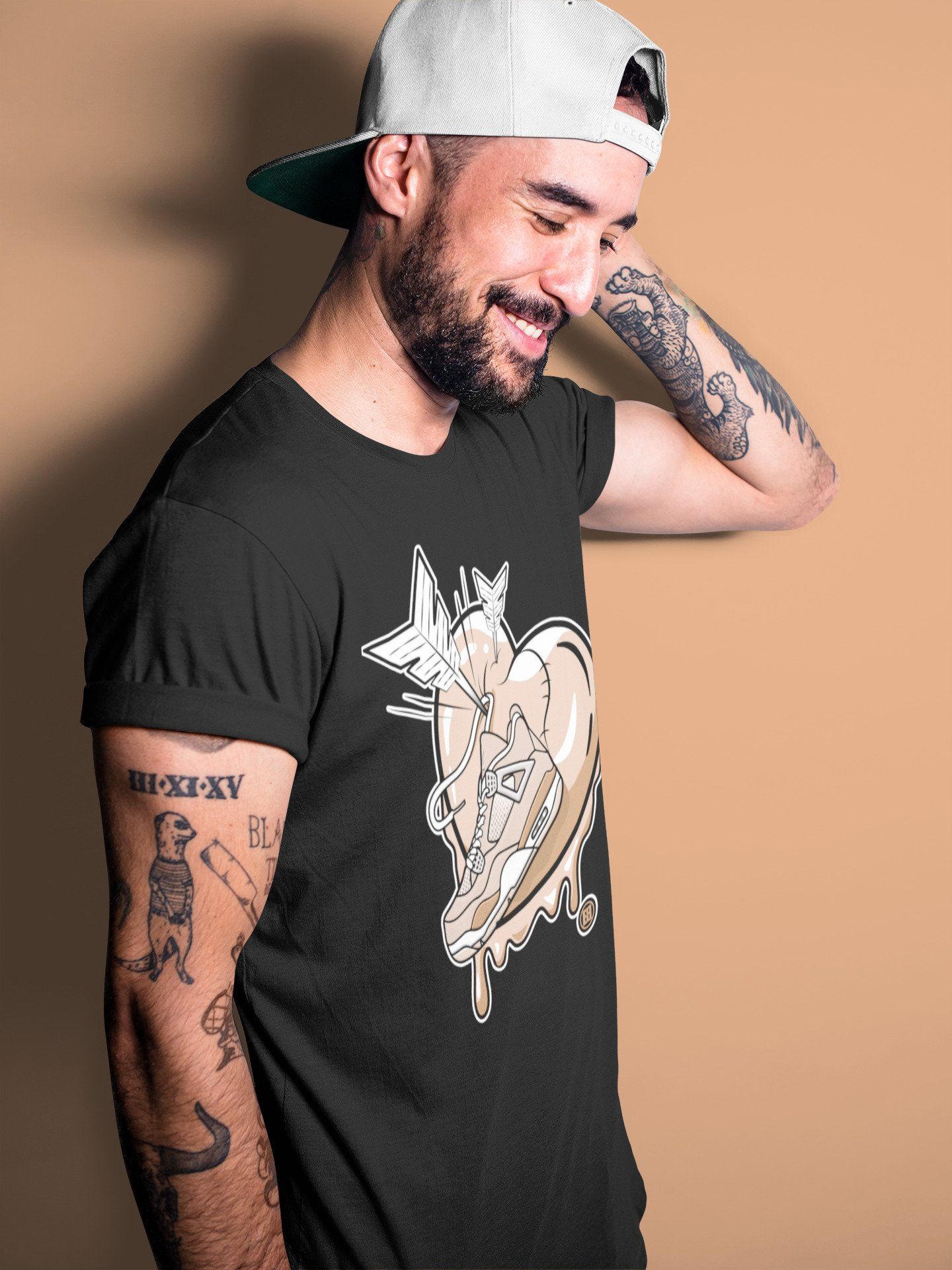 Mad In Love Unisex Tops - Air Jordan 4 Shimmer