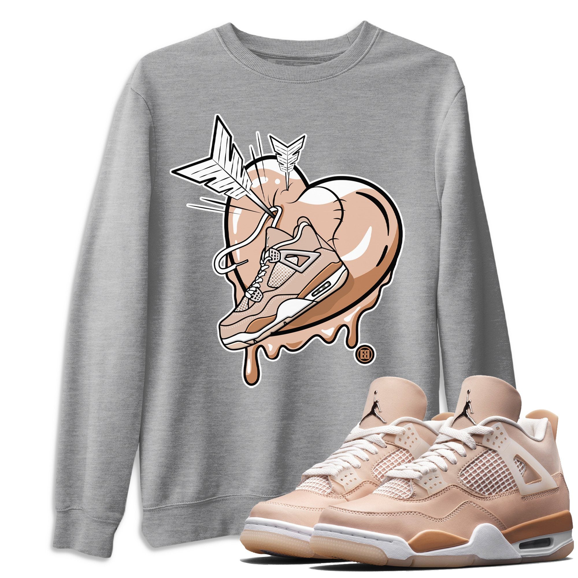 Mad In Love Unisex Tops - Air Jordan 4 Shimmer