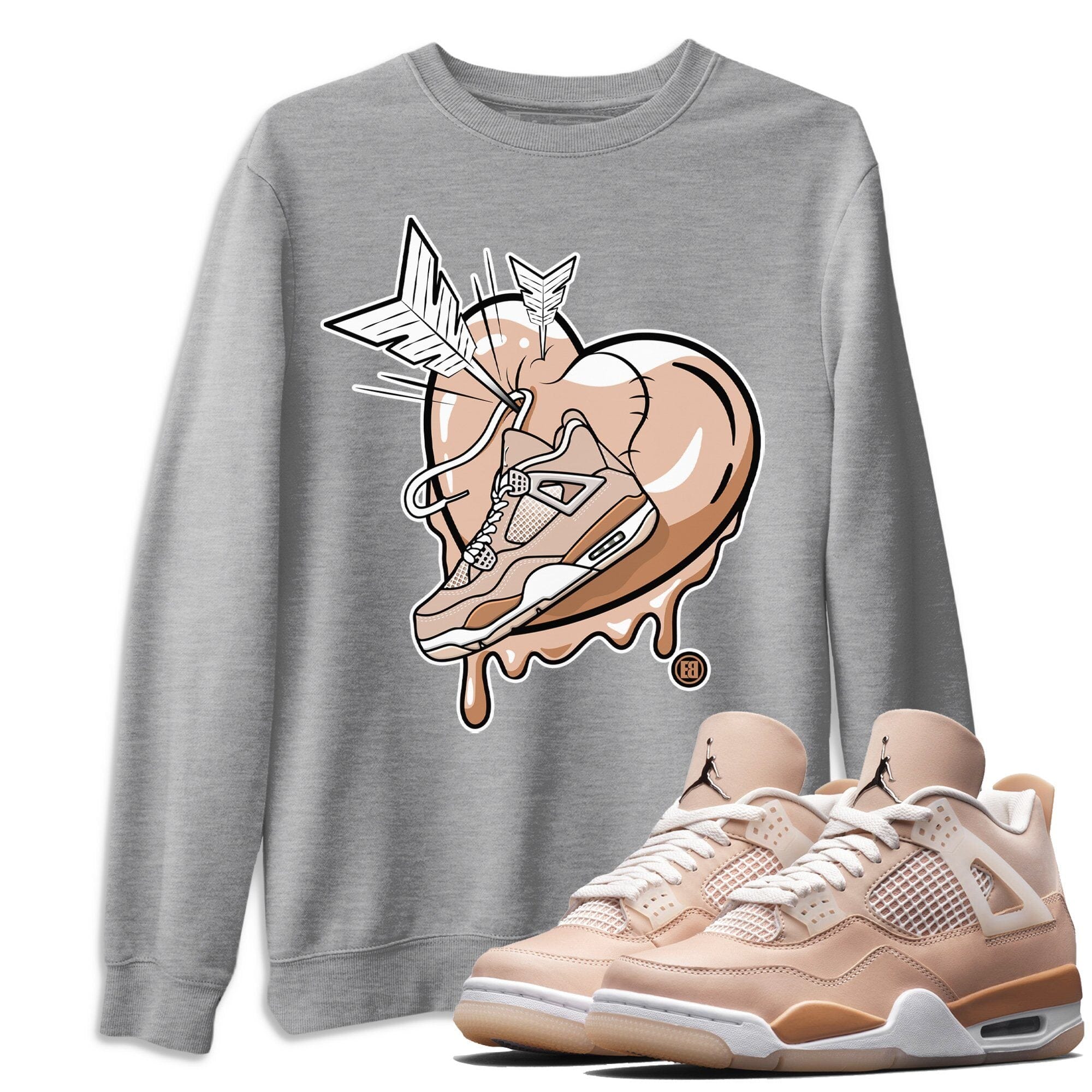 Mad In Love Unisex Tops - Air Jordan 4 Shimmer