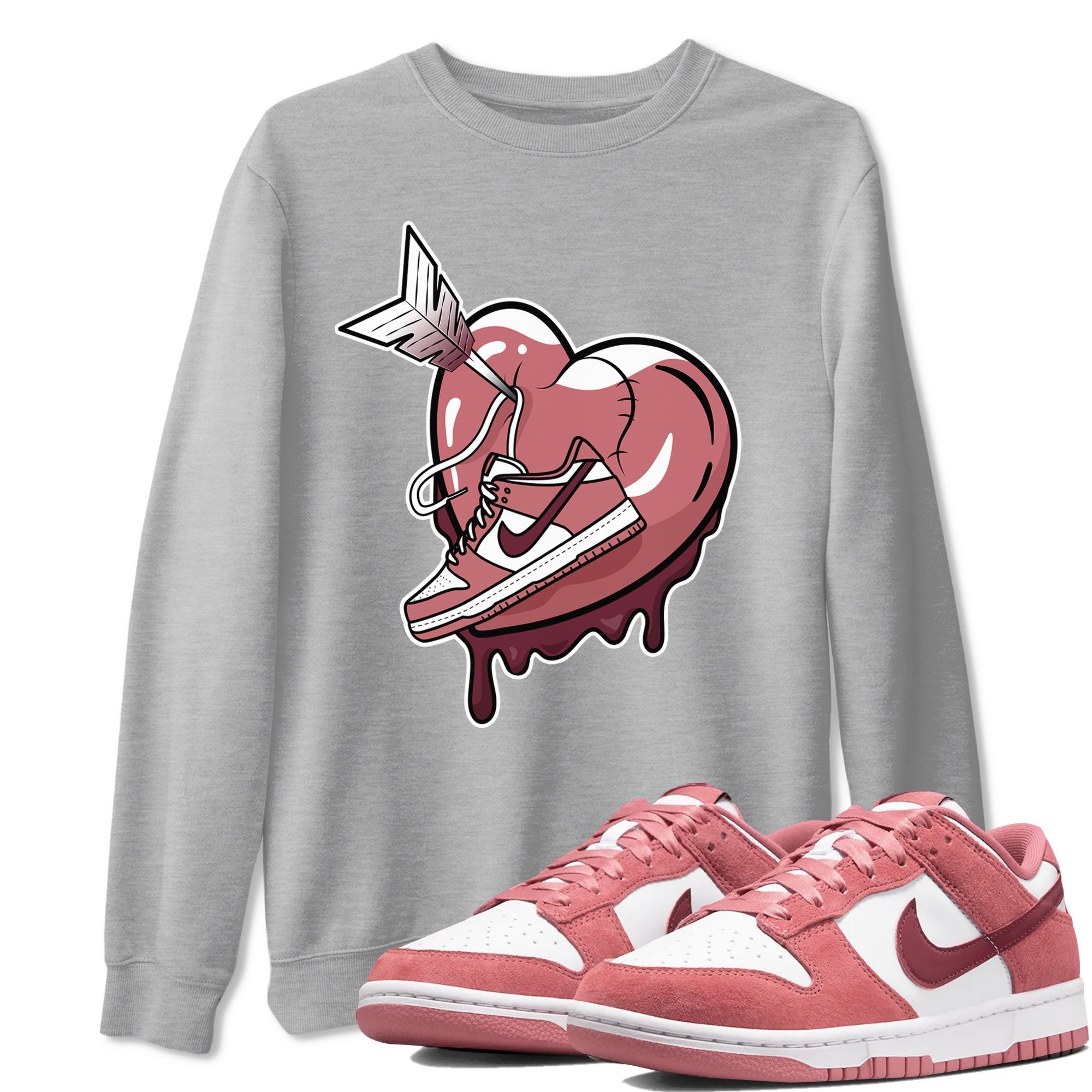 Mad In Love snkmatch Tee - Dunk Valentines Day 2024