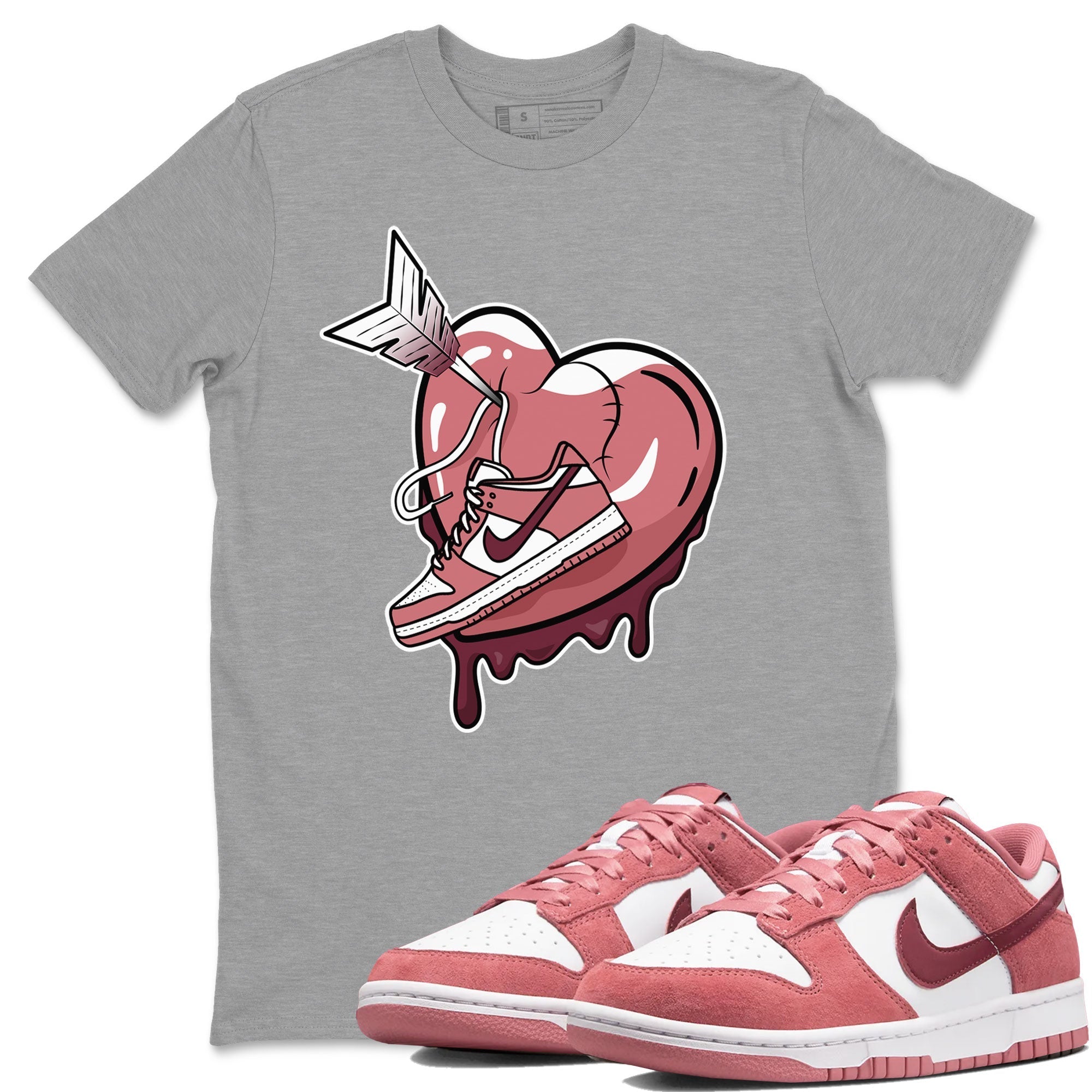 Mad In Love snkmatch Tee - Dunk Valentines Day 2024