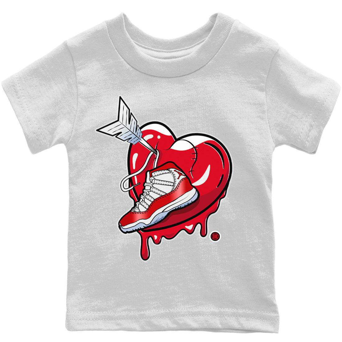 Mad In Love Kids Tops - Air Jordan 11 Cherry