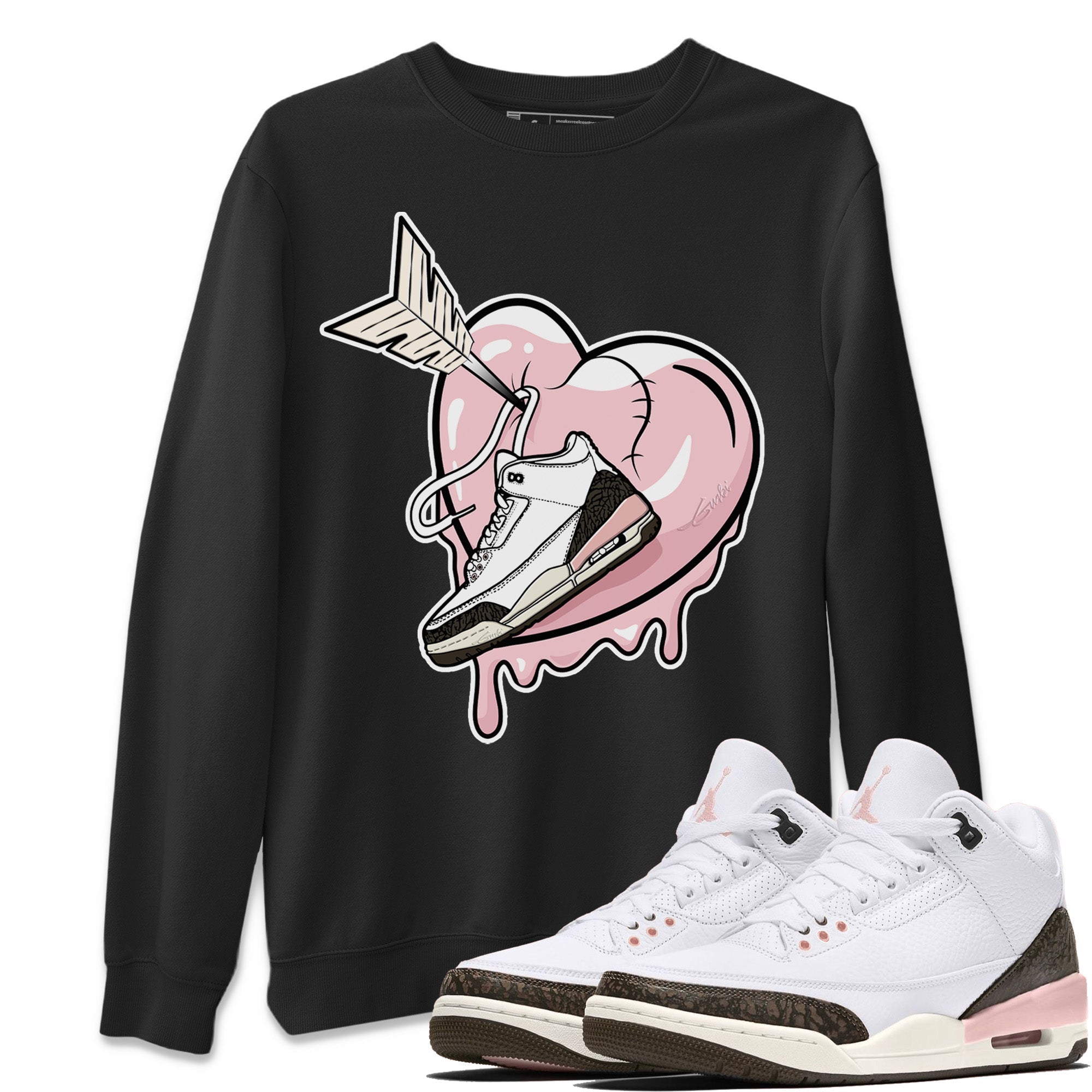 Mad In Love Unisex Tops - Air Jordan 3 Atmosphere