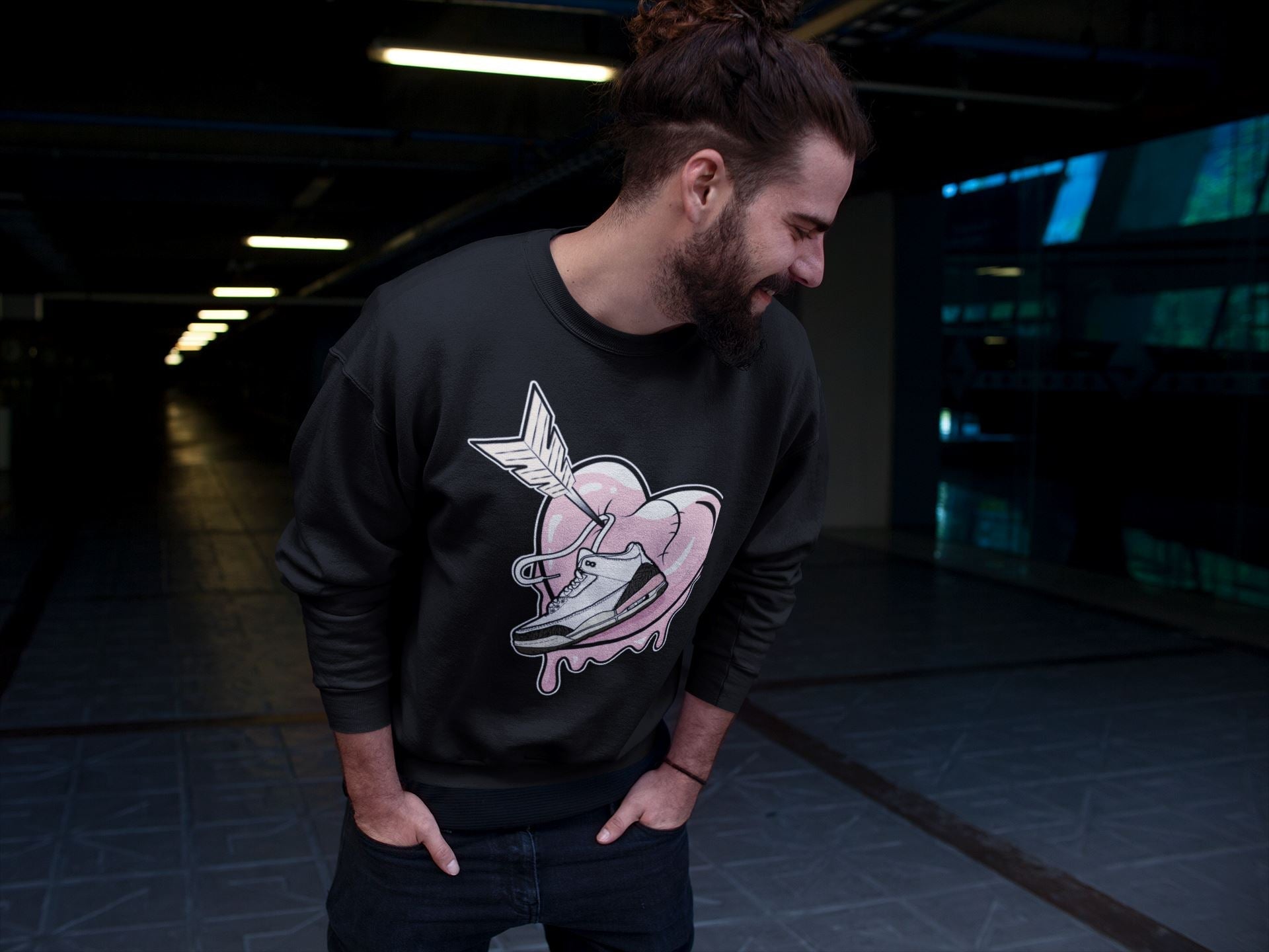 Mad In Love Unisex Tops - Air Jordan 3 Atmosphere