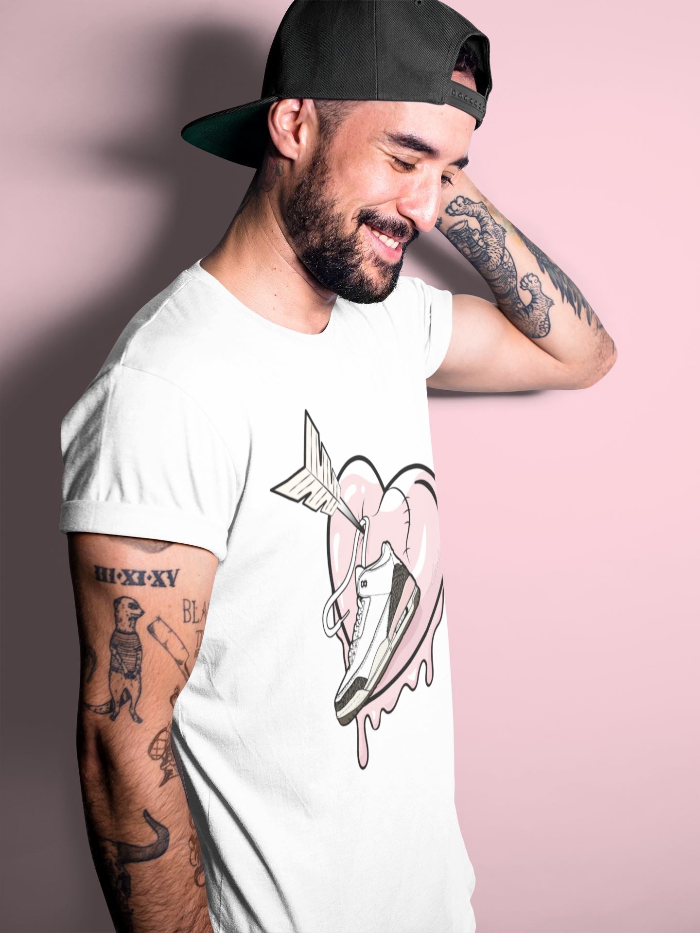 Mad In Love Unisex Tops - Air Jordan 3 Atmosphere