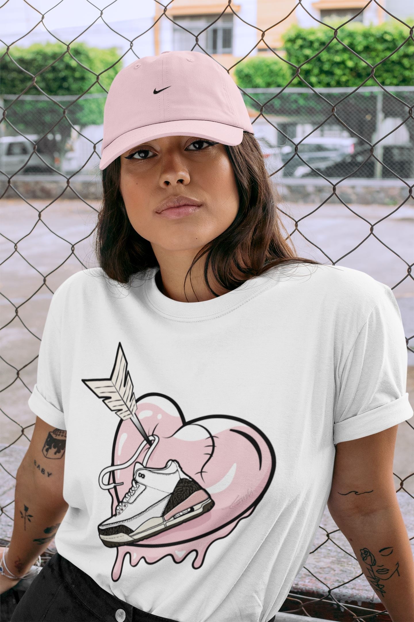 Mad In Love Unisex Tops - Air Jordan 3 Atmosphere