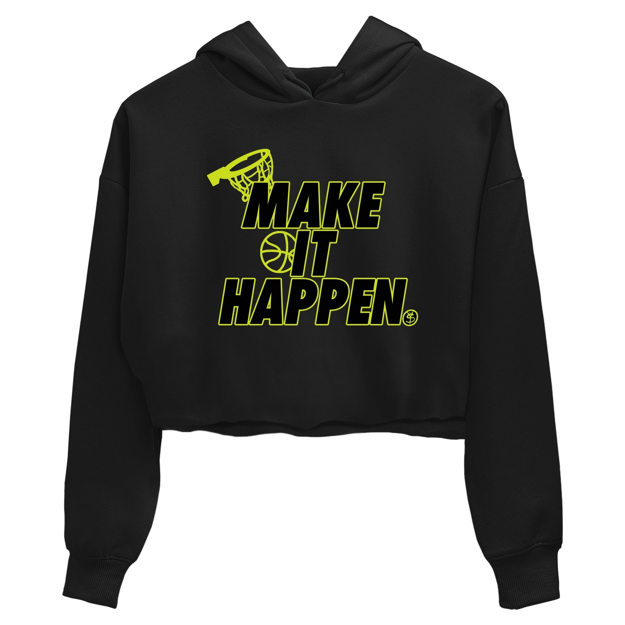 Make It Happen snkmatch Women's Top - Air Foamposite One Black Volt