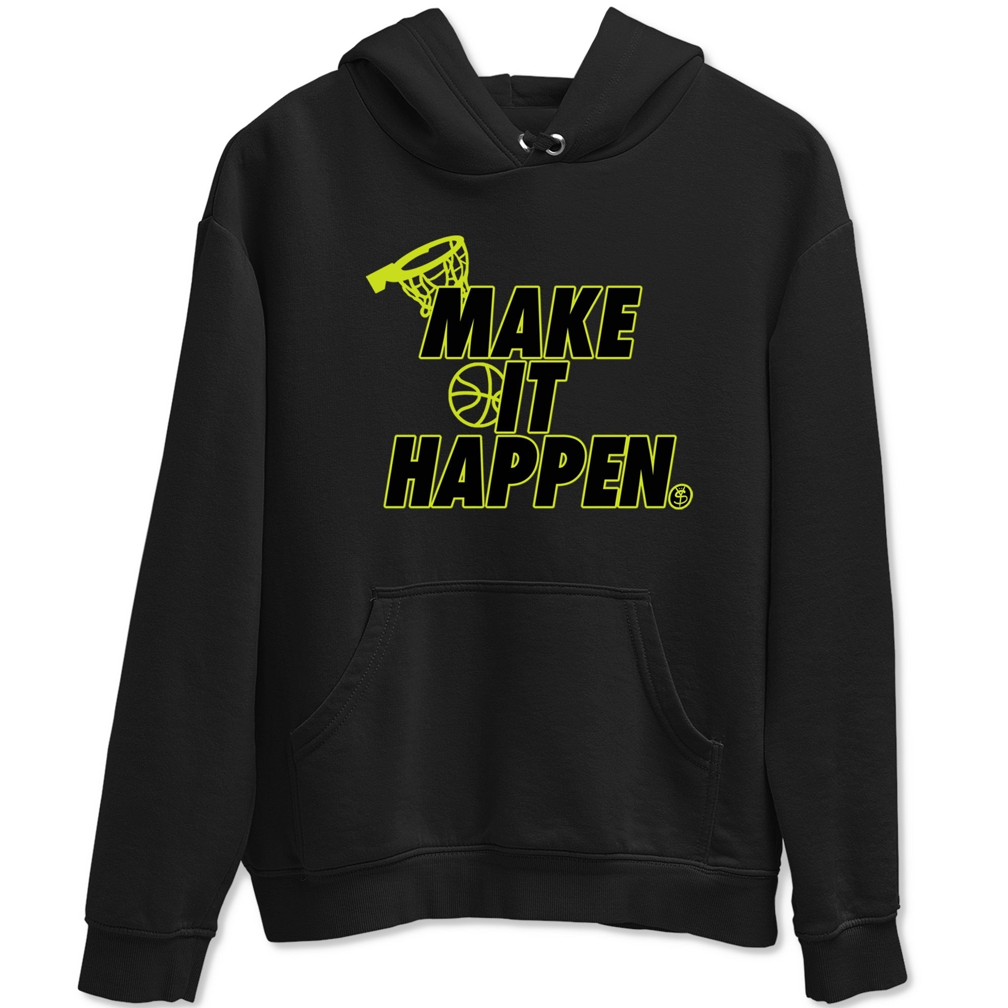 Make It Happen snkmatch Tees - Air Foamposite One Black Volt