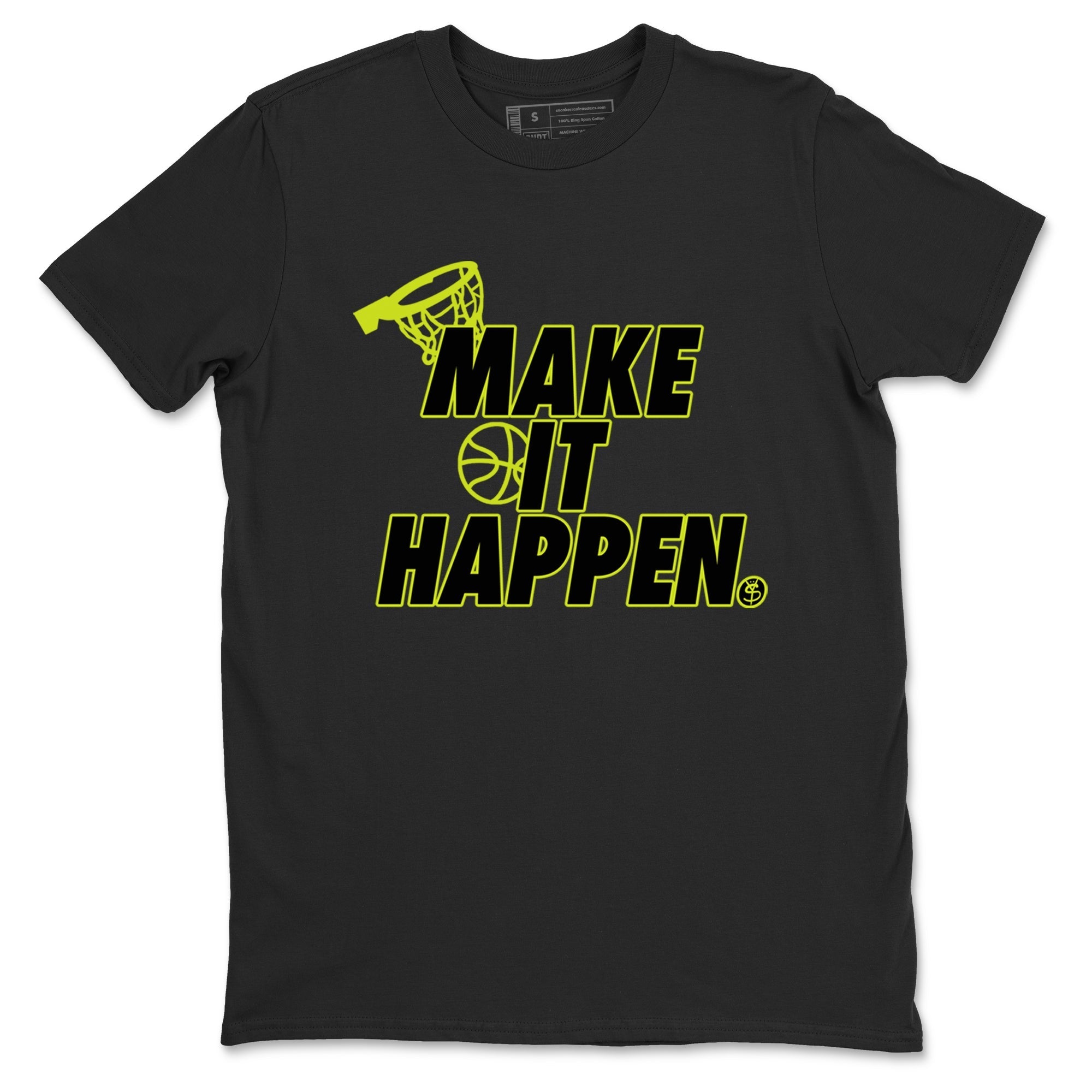 Make It Happen snkmatch Tees - Air Foamposite One Black Volt